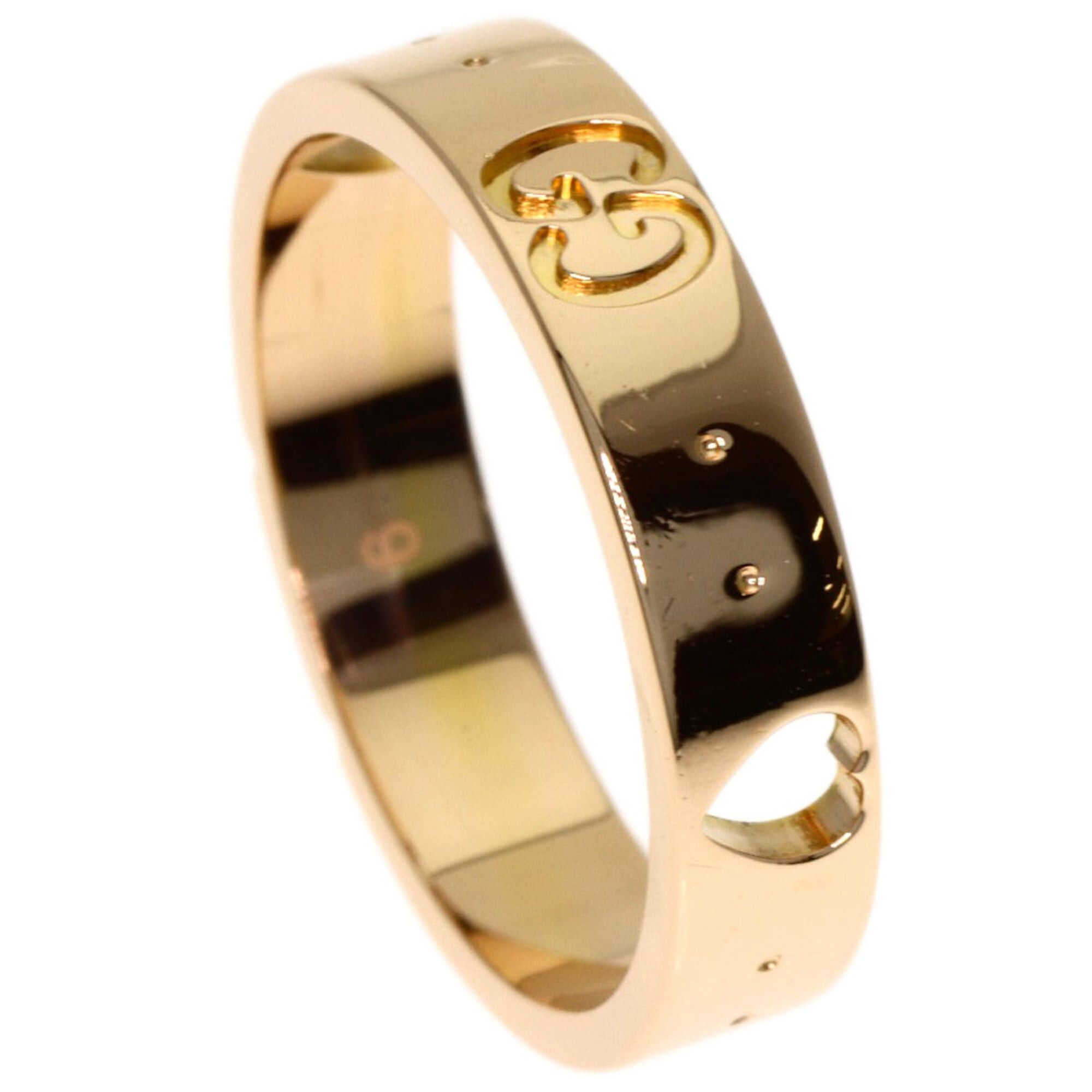 Gucci Gucci Icon #9 Ring - 18K Pink Gold Women's GUCCI Size ONE SIZE - 7 Thumbnail