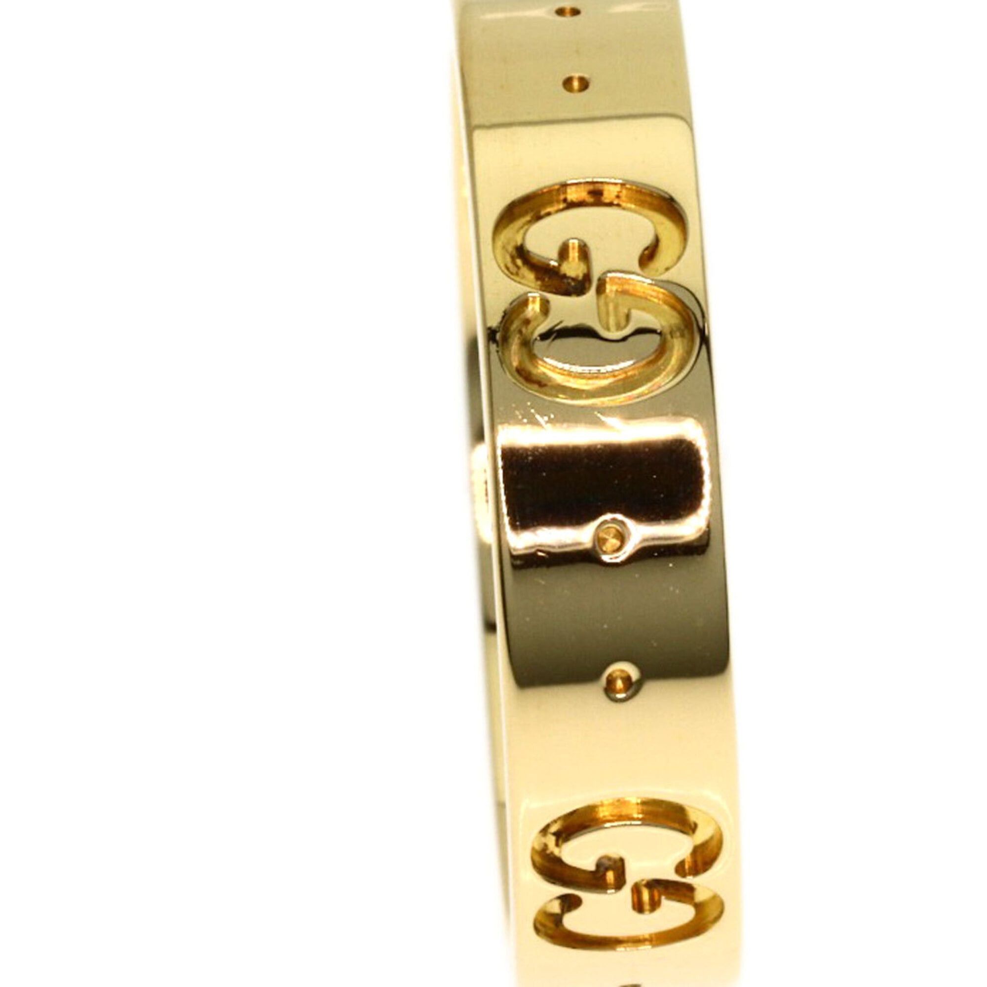 Gucci Gucci Icon #9 Ring, 18K Yellow Gold, Women's GUCCI Size ONE SIZE - 7 Thumbnail