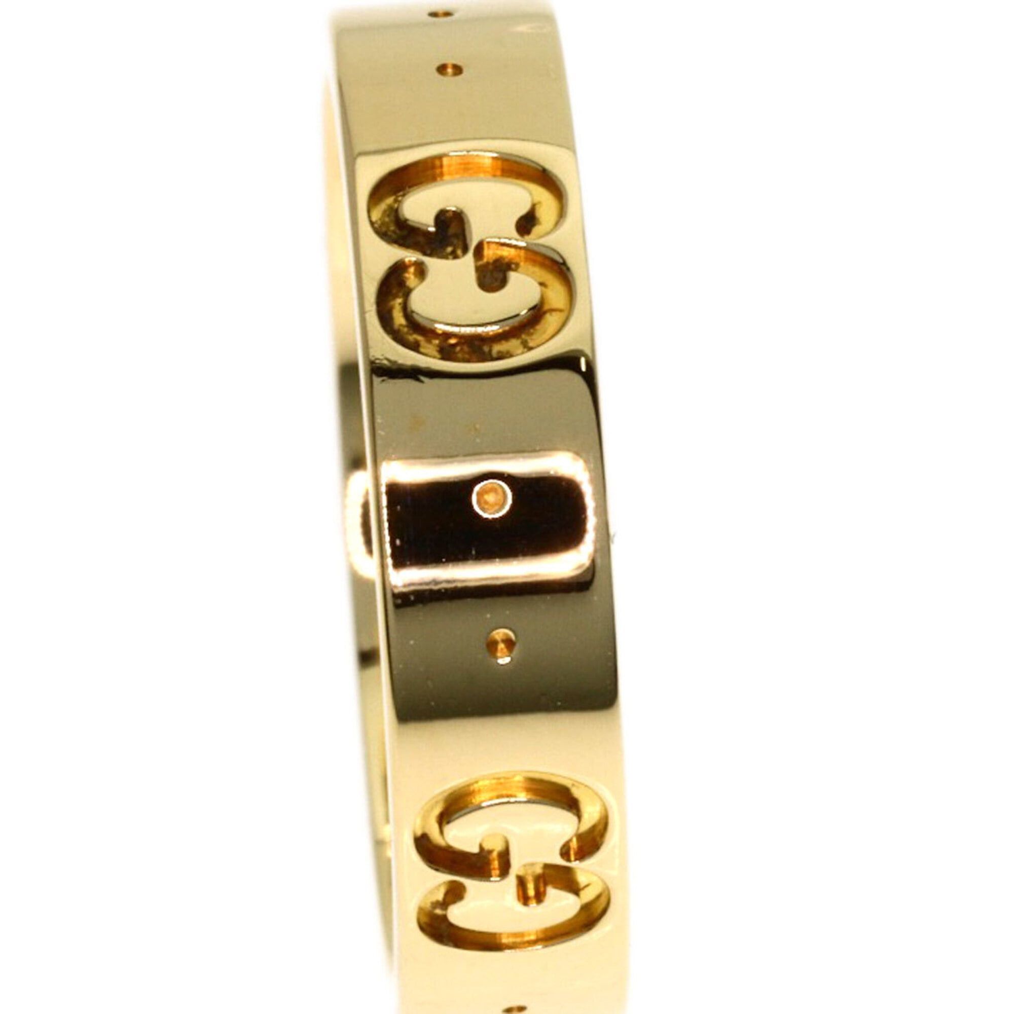 Gucci Gucci Icon #9 Ring, 18K Yellow Gold, Women's GUCCI Size ONE SIZE - 9 Thumbnail