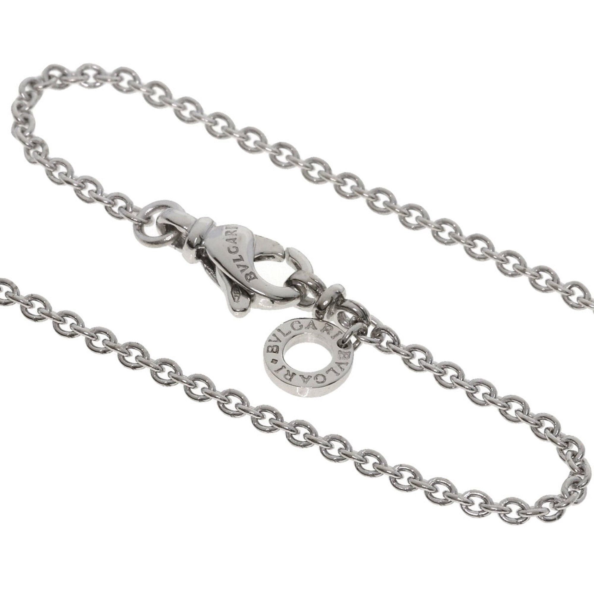 Bvlgari Bulgari Doppio Cuore Diamond Necklace, 18K White Gold, Women's, BVLGARI Size ONE SIZE - 3 Thumbnail