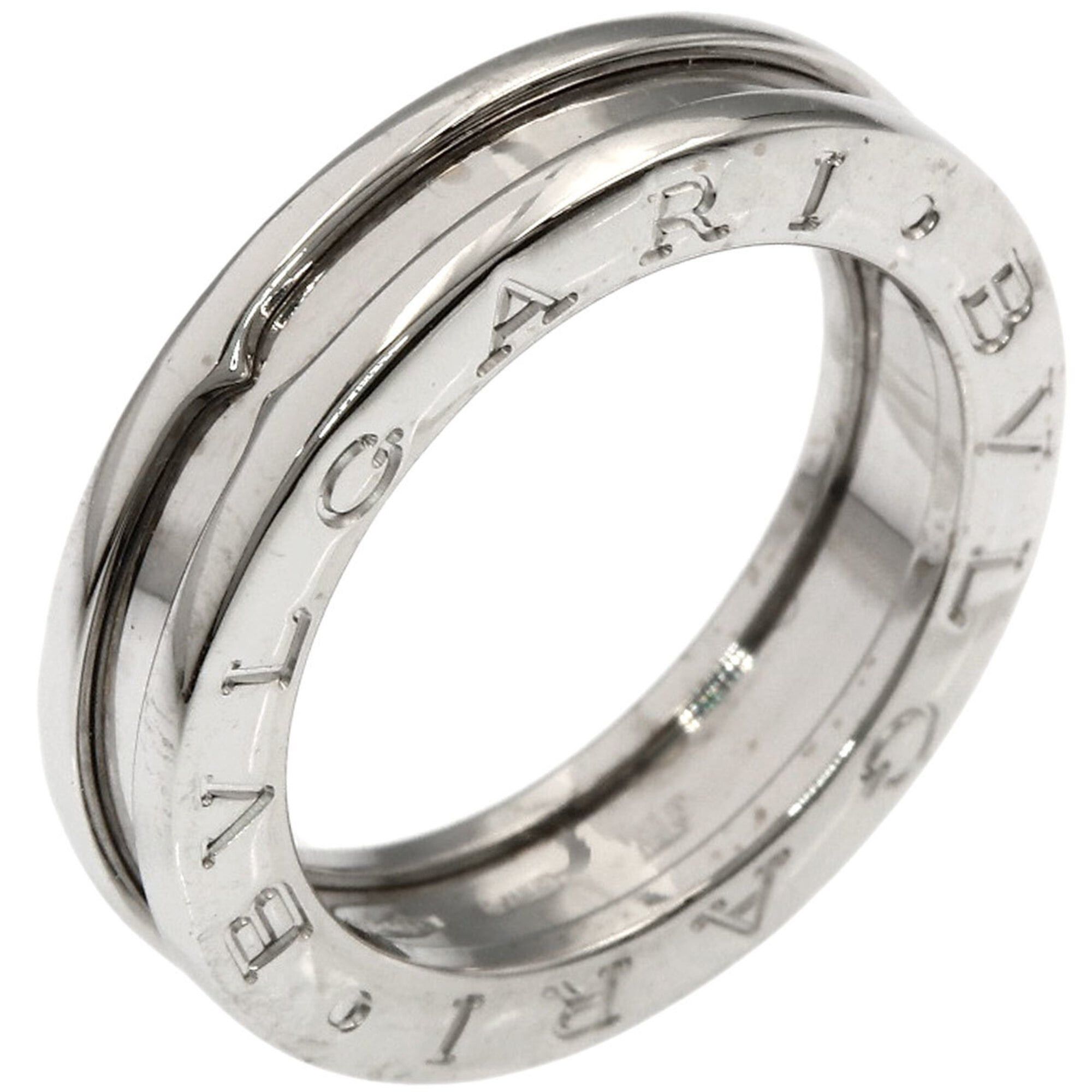 Bvlgari BVLGARI B-zero1 1-band #50 Ring, 18K White Gold, Women's. Size ONE SIZE - 2 Thumbnail