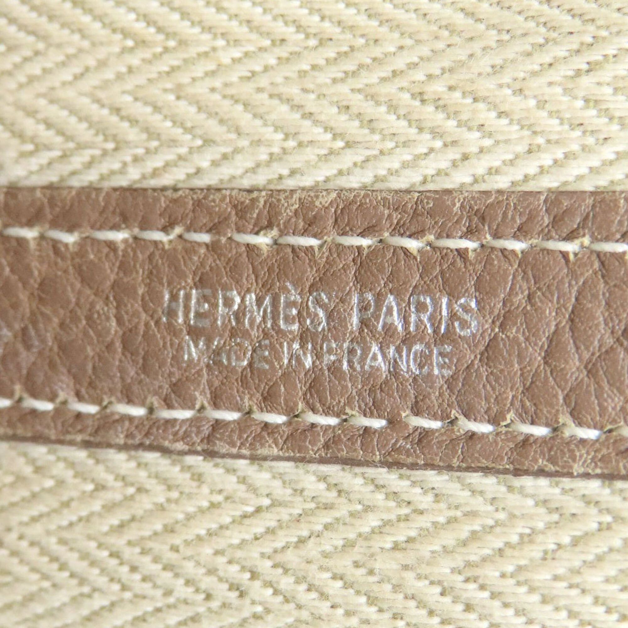 Hermes Hermes Garden Party PM Etoupe Silver Hardware Tote Bag Negonda Women's HERMES Size ONE SIZE - 6 Thumbnail