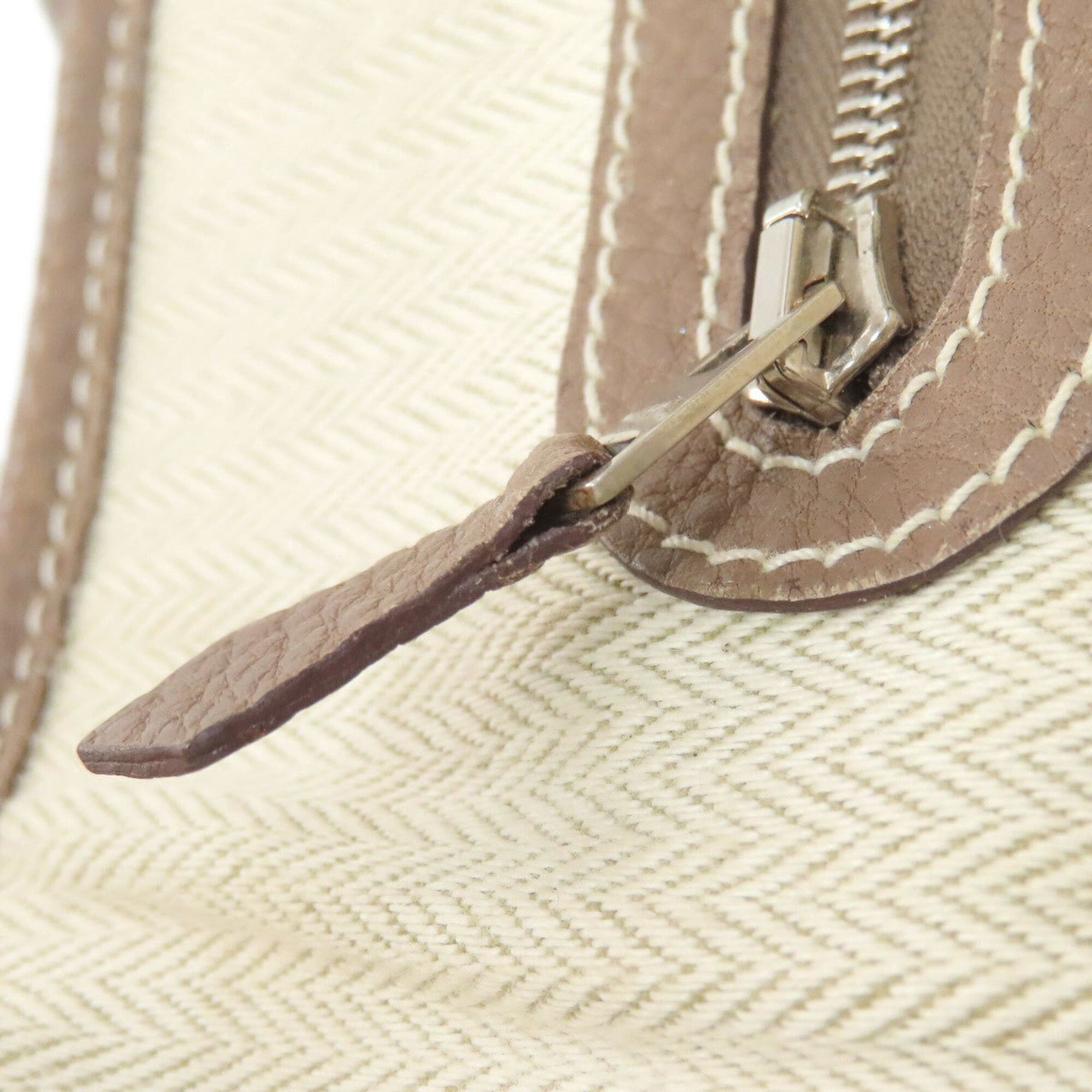 Hermes Hermes Garden Party PM Etoupe Silver Hardware Tote Bag Negonda Women's HERMES Size ONE SIZE - 8 Thumbnail