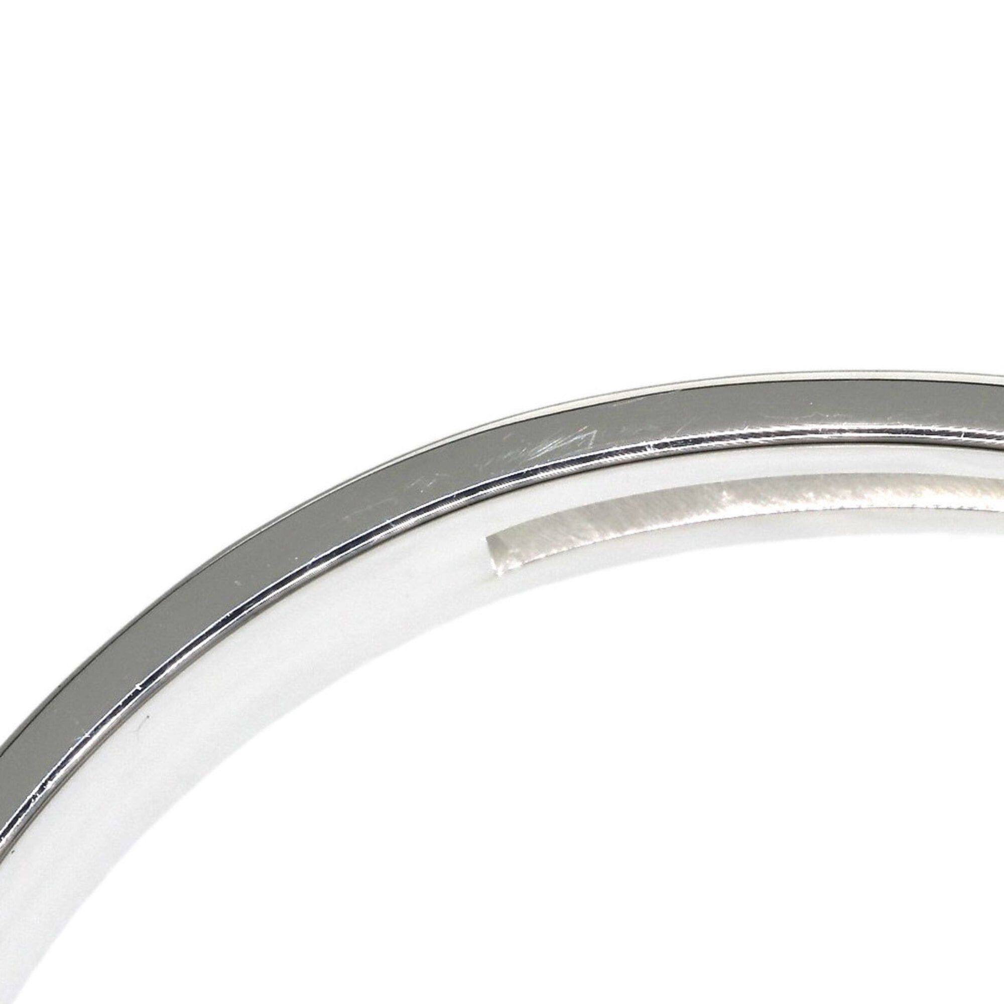 Gucci Gucci Cutout G Logo Bangle Bracelet, Silver, Unisex GUCCI Size ONE SIZE - 8 Thumbnail