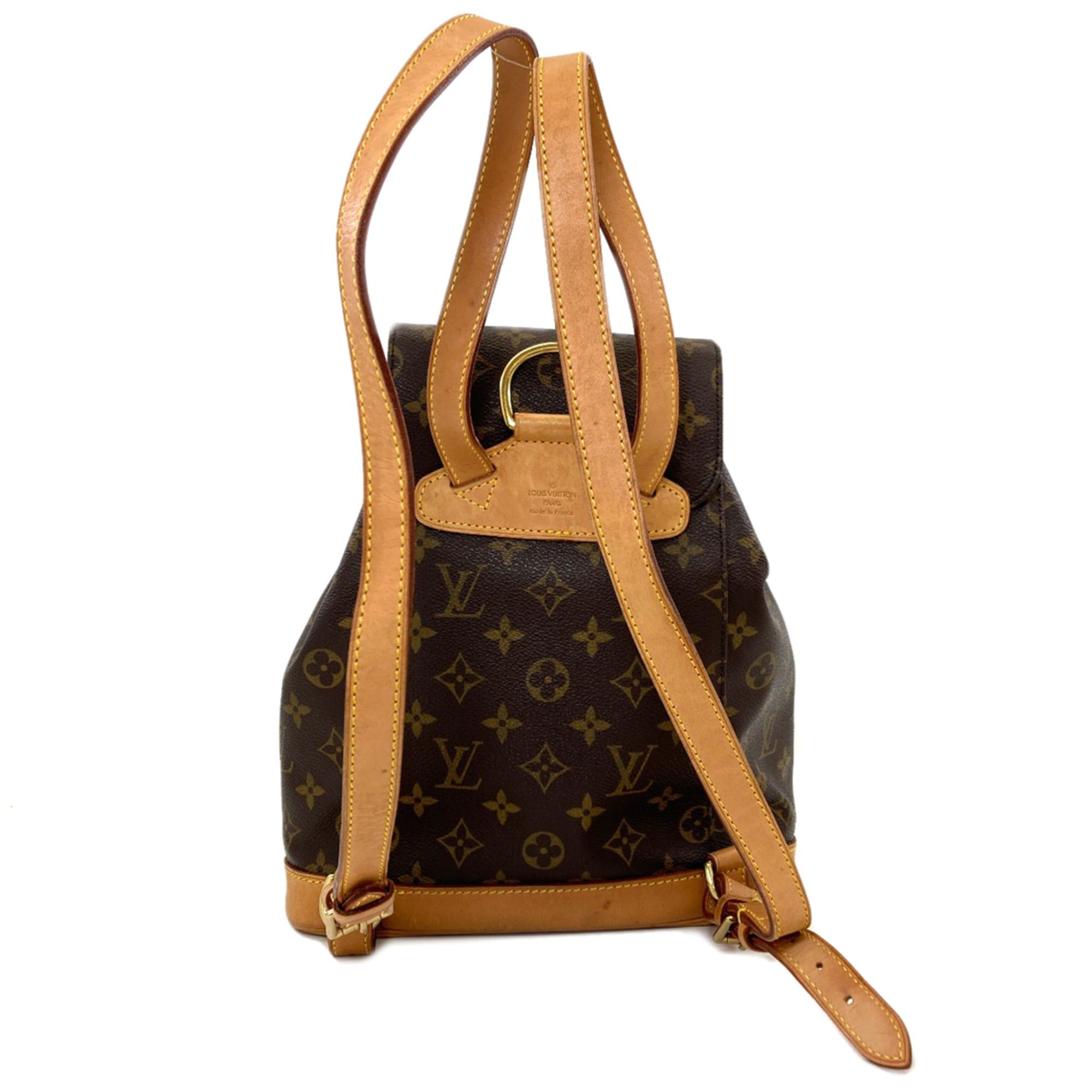 Louis Vuitton Louis Vuitton M51136 Montsouris MM Backpack/Daypack, Monogram Canvas, Women's LOUIS VUITTON Size ONE SIZE - 2 Thumbnail