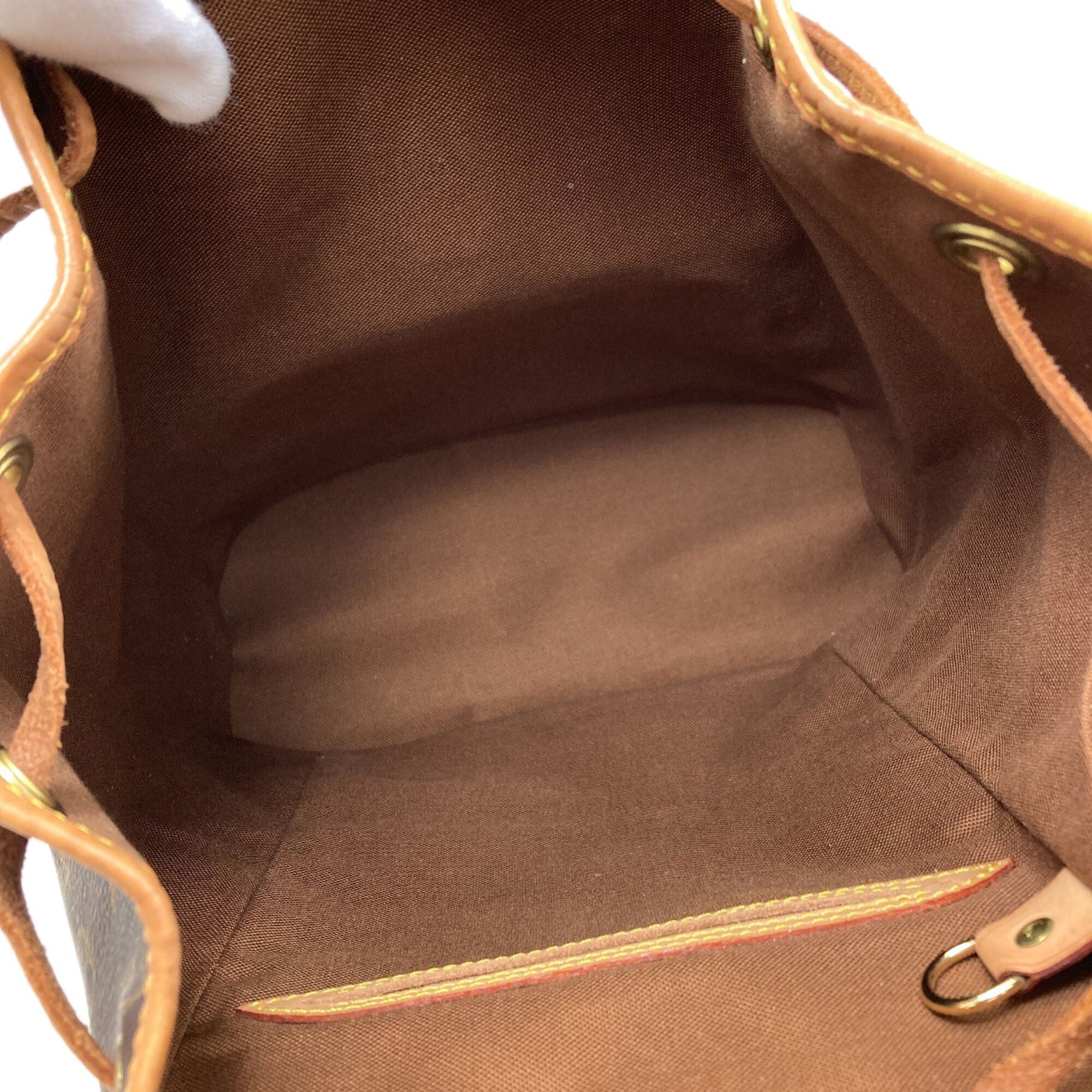 Louis Vuitton Louis Vuitton M51136 Montsouris MM Backpack/Daypack, Monogram Canvas, Women's LOUIS VUITTON Size ONE SIZE - 5 Thumbnail