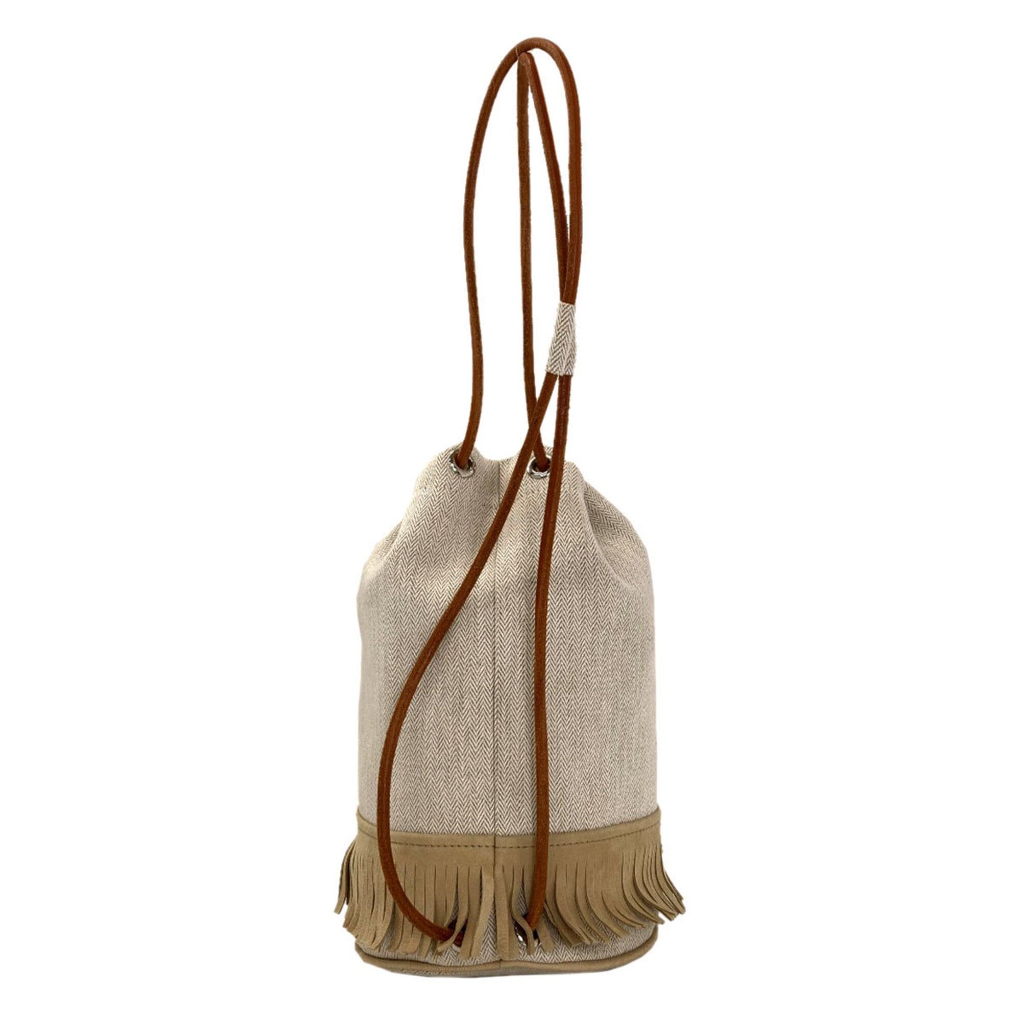 Hermes Hermes Tipi Shoulder Bag, Canvas, Women's Size ONE SIZE - 2 Thumbnail