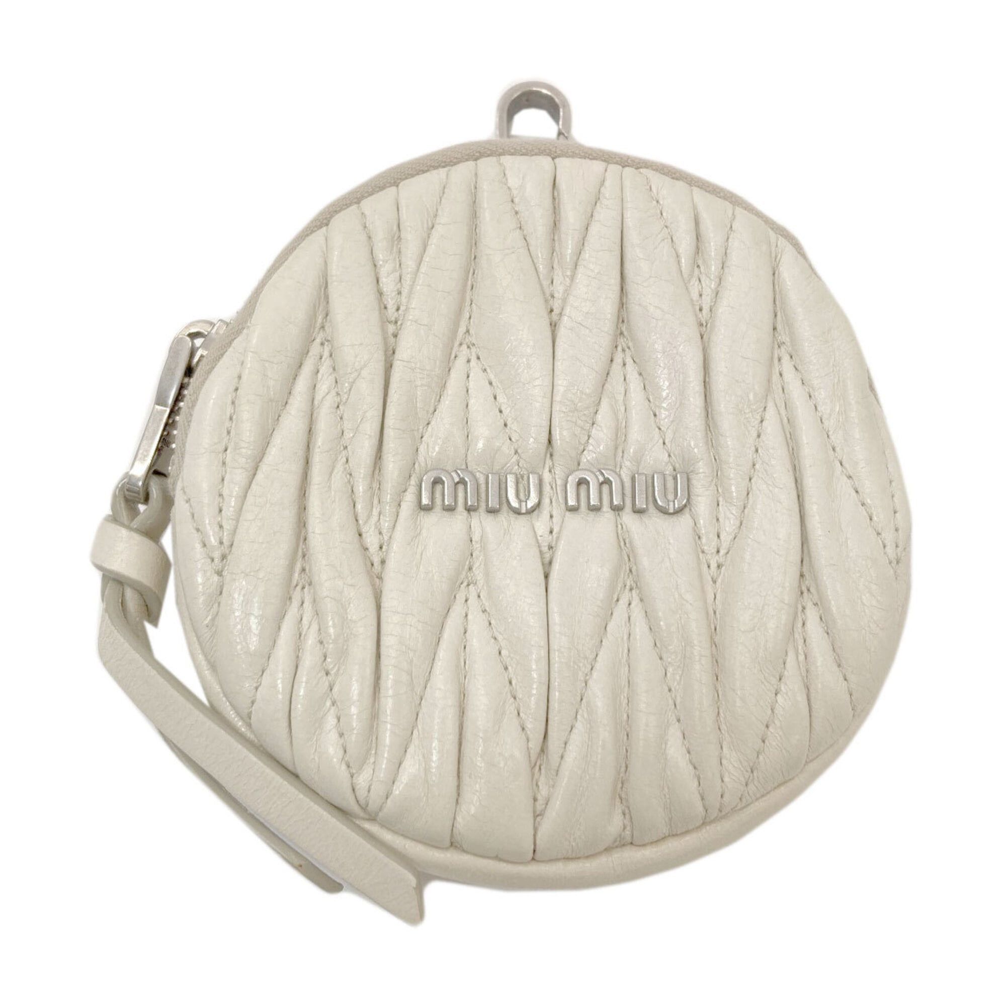 Miu Miu Miu Miu Miu Matelassé Shoulder Bag, Calfskin, Women's MIUMIU Size ONE SIZE - 8 Thumbnail