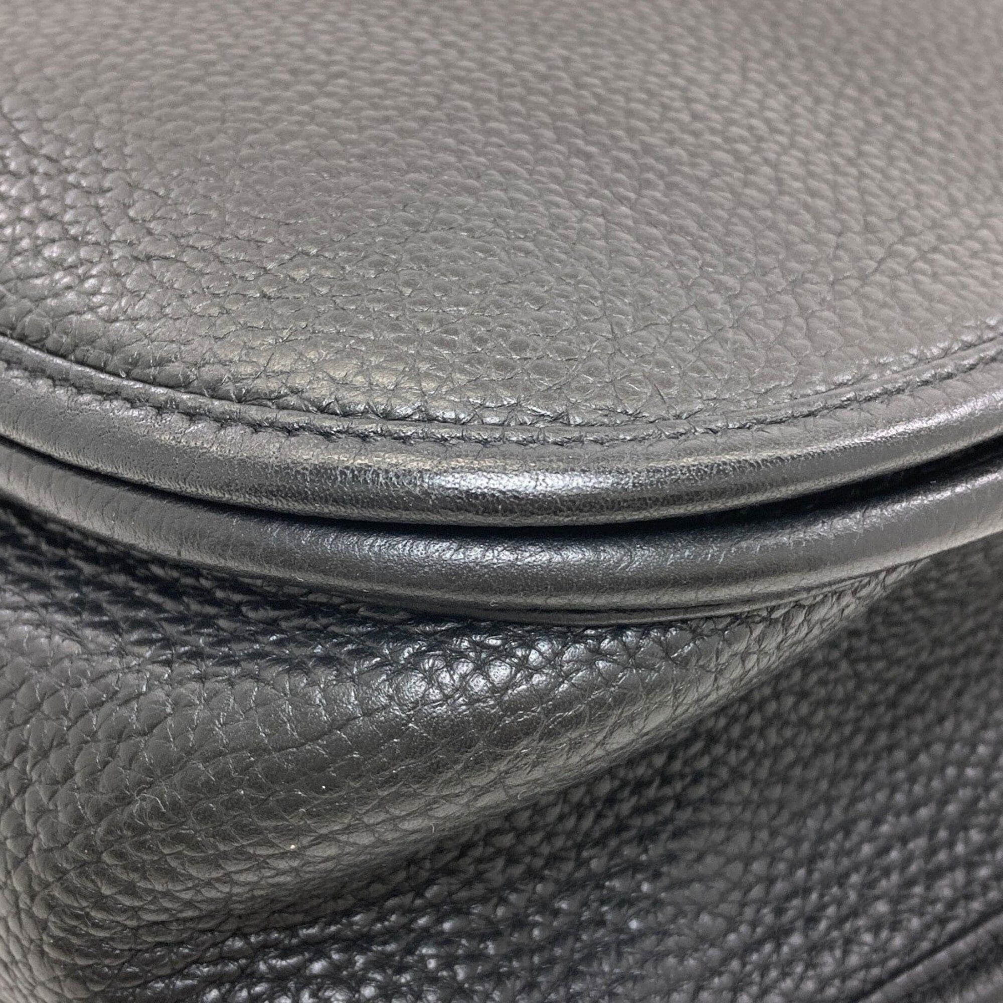Hermes Hermes Evelyne 3 GM Shoulder Bag with Silver Hardware, Taurillon Leather, Women's Size ONE SIZE - 21 Thumbnail