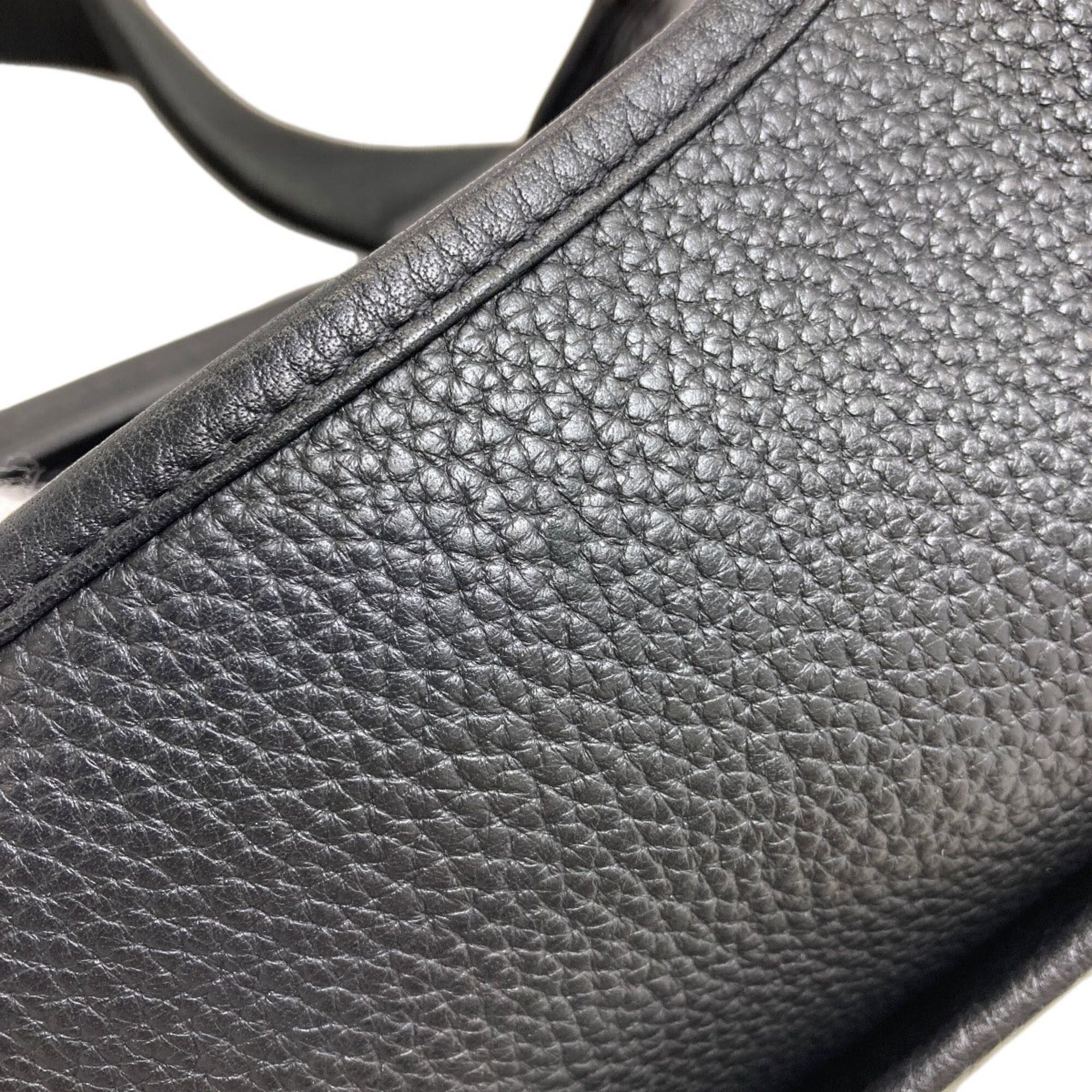 Hermes Hermes Evelyne 3 GM Shoulder Bag with Silver Hardware, Taurillon Leather, Women's Size ONE SIZE - 12 Thumbnail