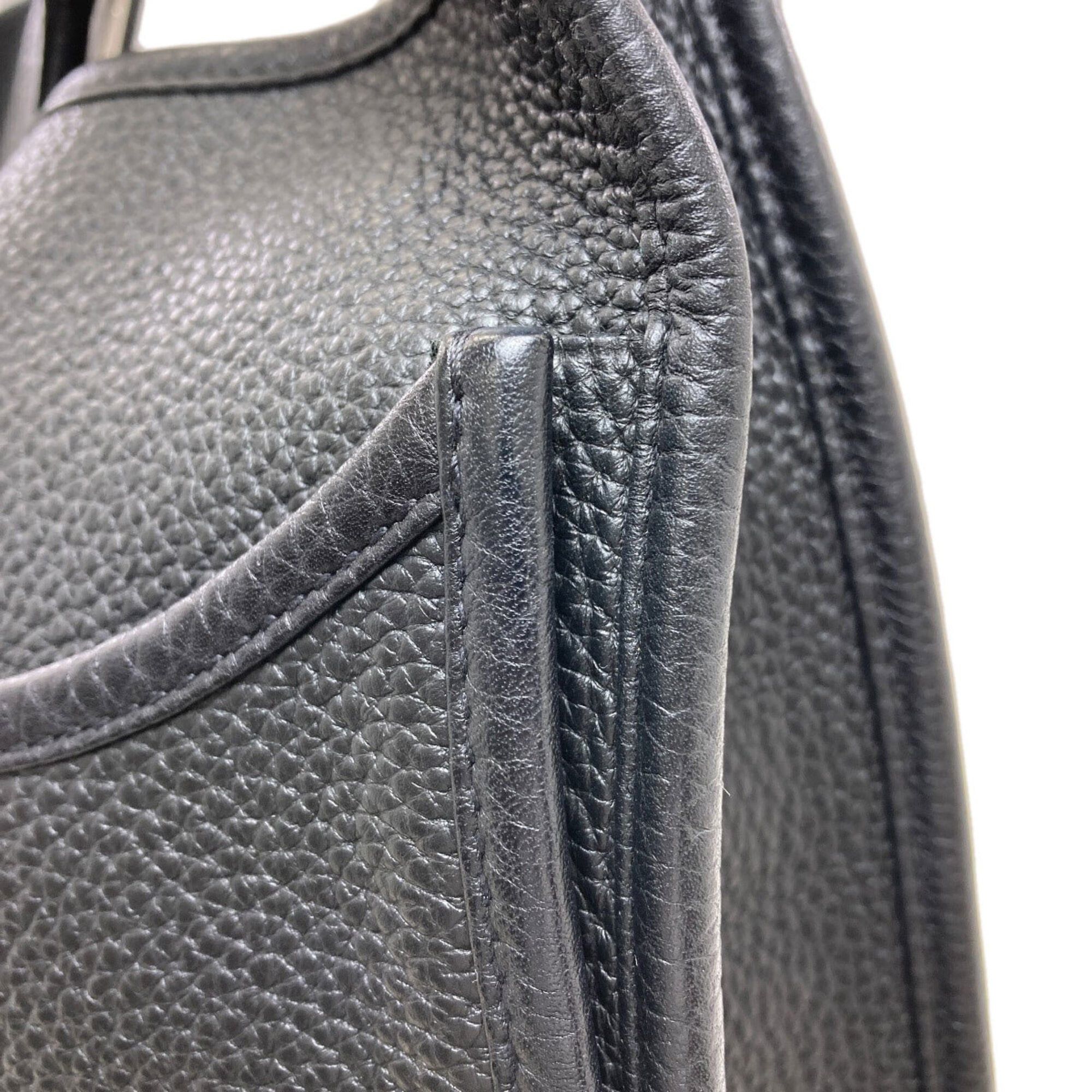 Hermes Hermes Evelyne 3 GM Shoulder Bag with Silver Hardware, Taurillon Leather, Women's Size ONE SIZE - 8 Thumbnail