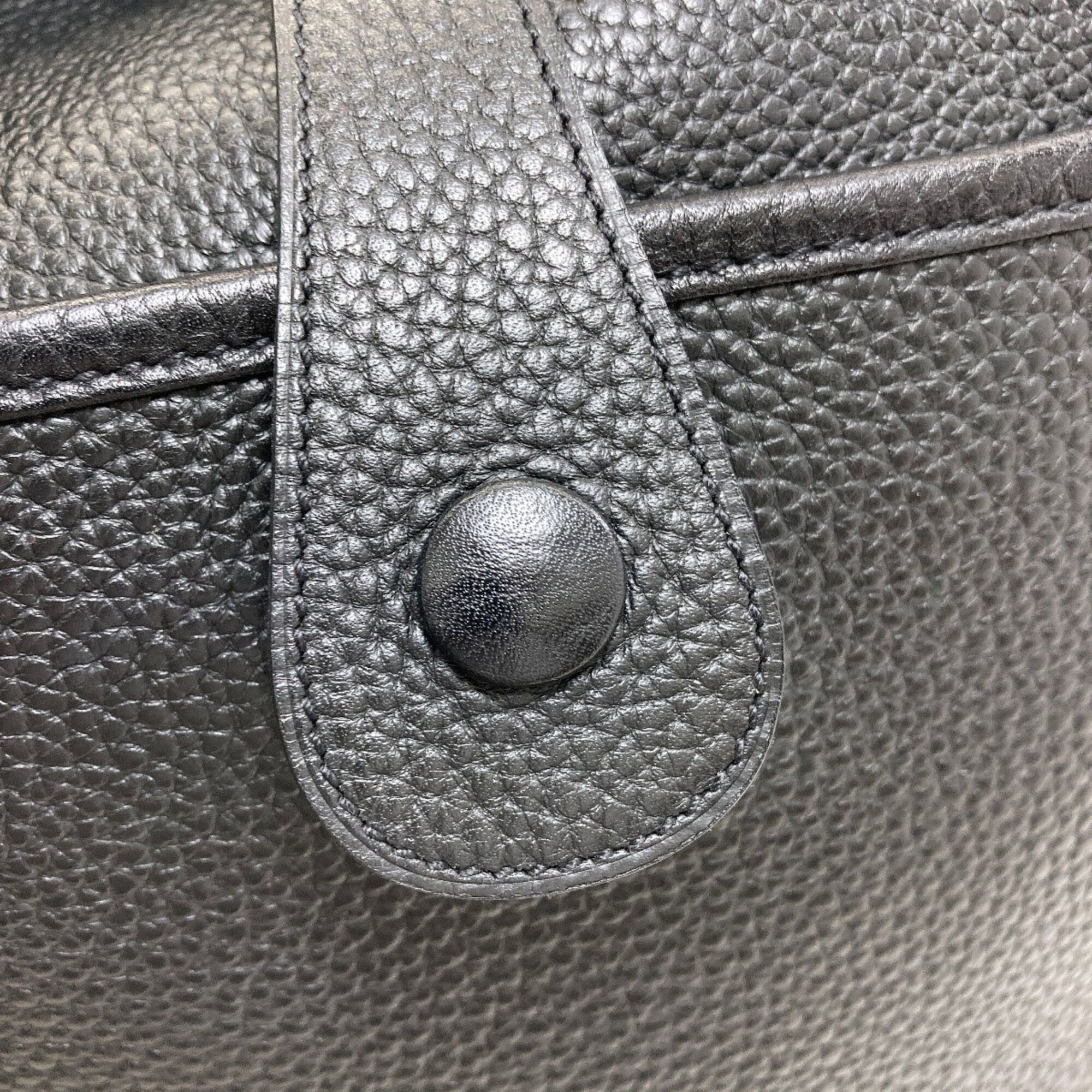 Hermes Hermes Evelyne 3 GM Shoulder Bag with Silver Hardware, Taurillon Leather, Women's Size ONE SIZE - 9 Thumbnail