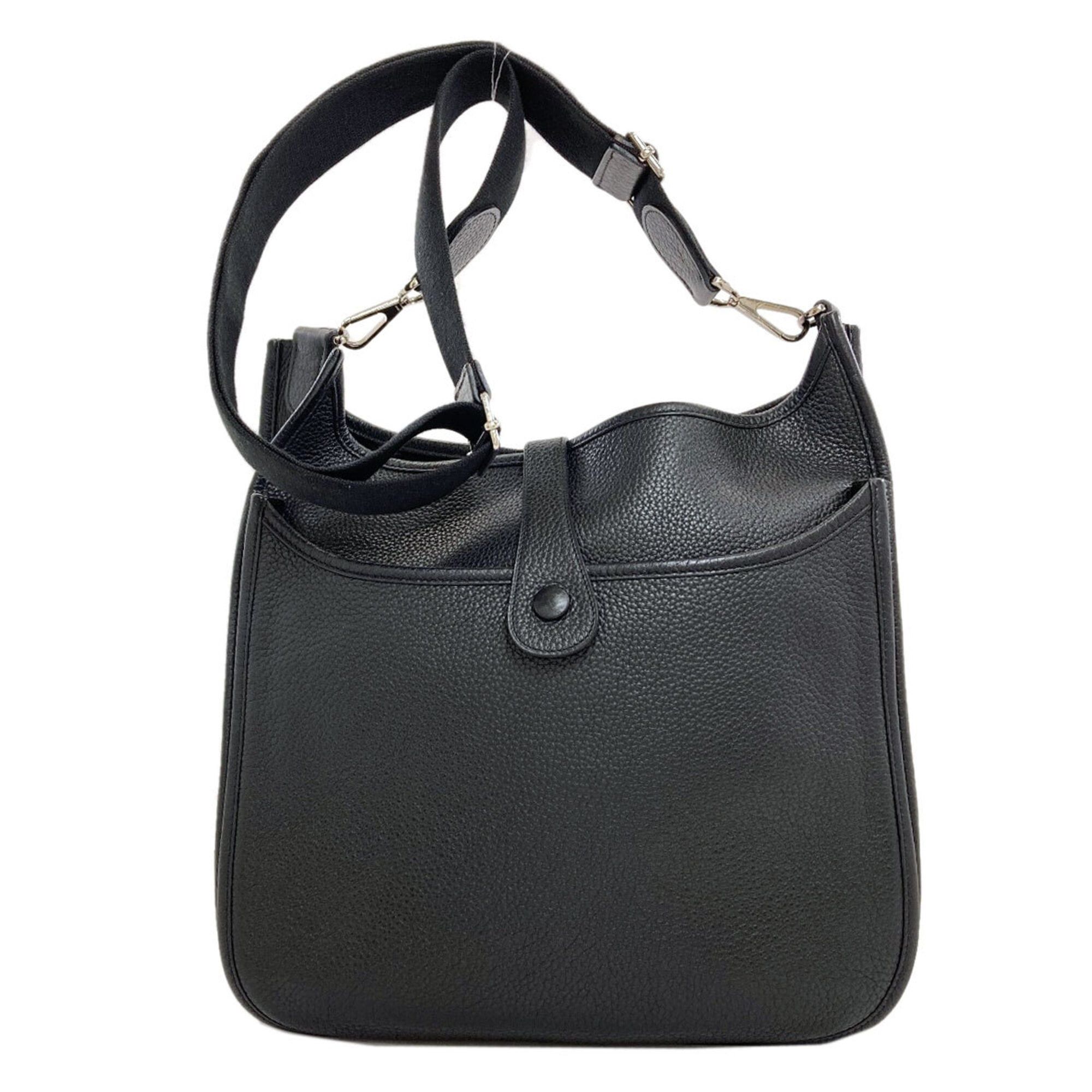 Hermes Hermes Evelyne 3 GM Shoulder Bag with Silver Hardware, Taurillon Leather, Women's Size ONE SIZE - 2 Thumbnail