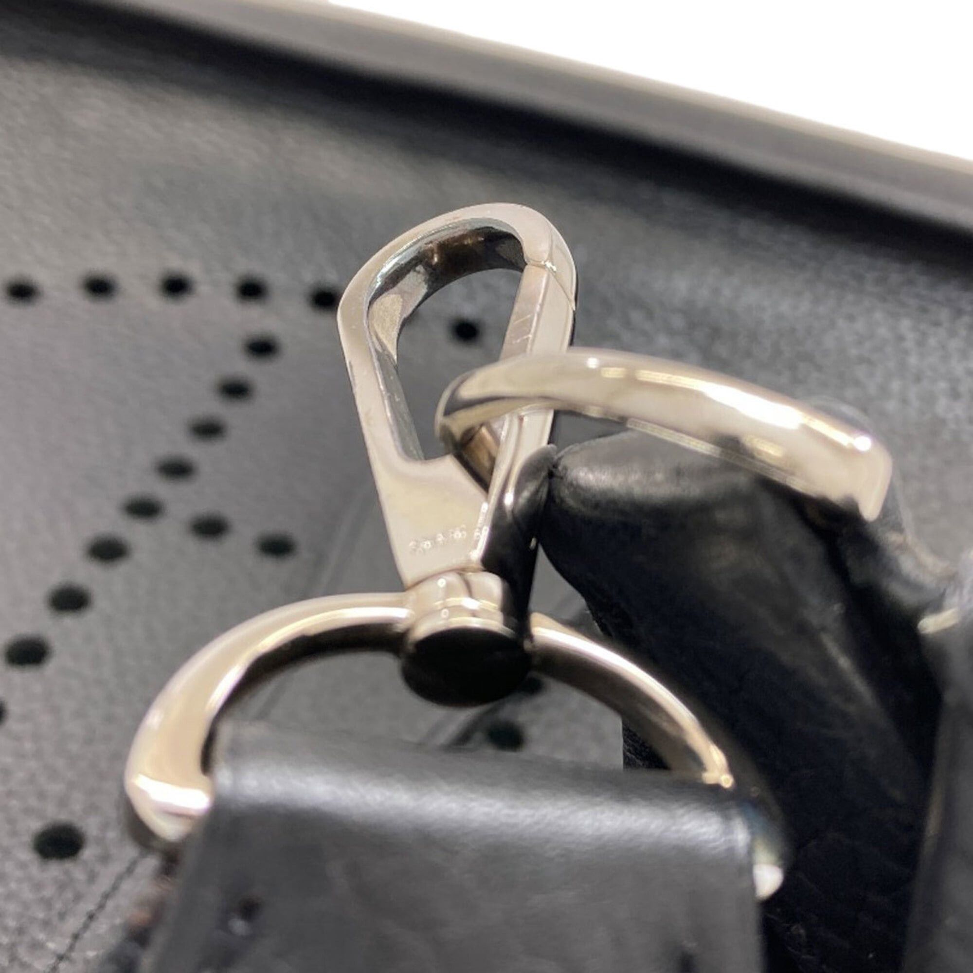 Hermes Hermes Evelyne 3 GM Shoulder Bag with Silver Hardware, Taurillon Leather, Women's Size ONE SIZE - 18 Thumbnail