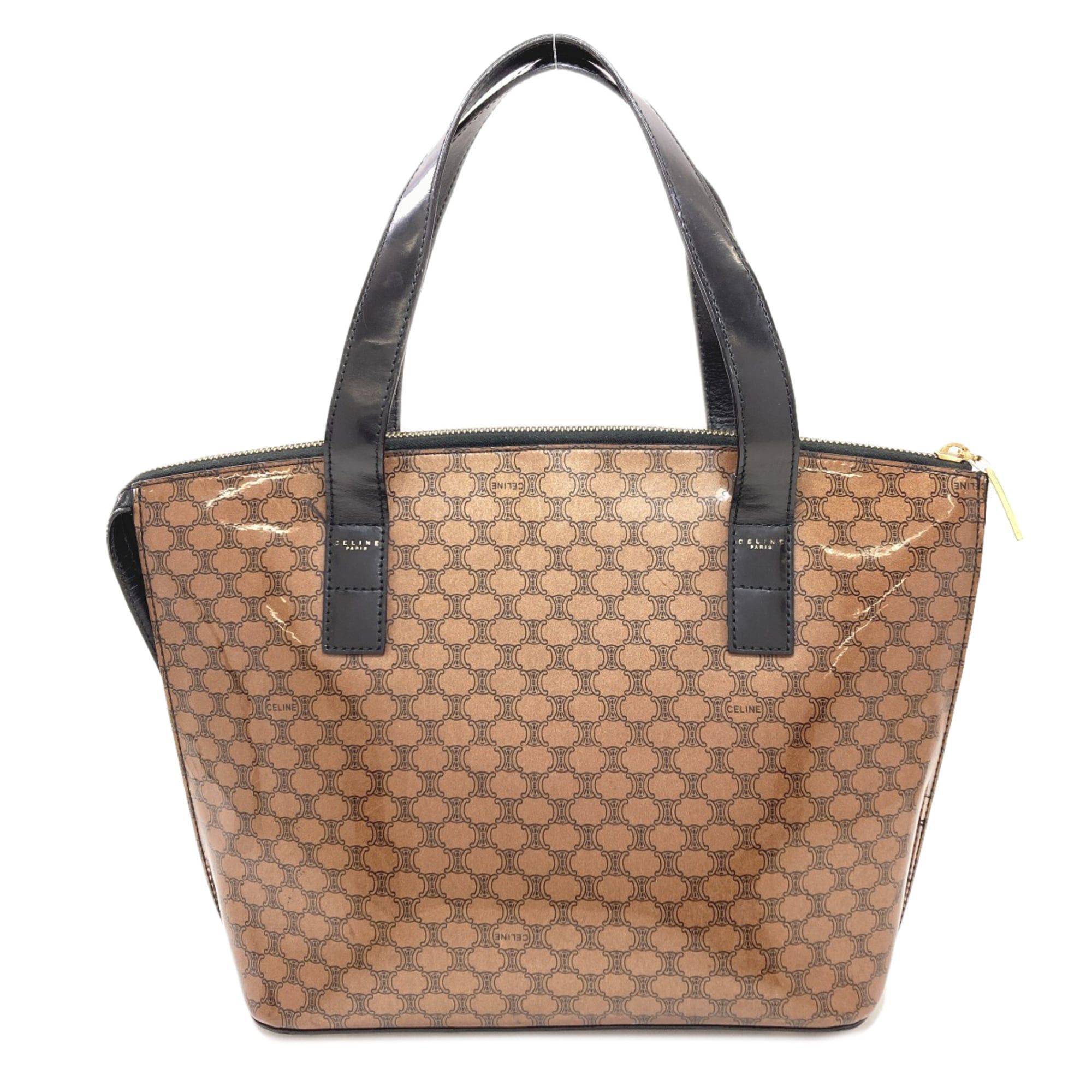 Celine Celine Macadam Tote Bag, Enamel, Women's CELINE Size ONE SIZE - 2 Thumbnail