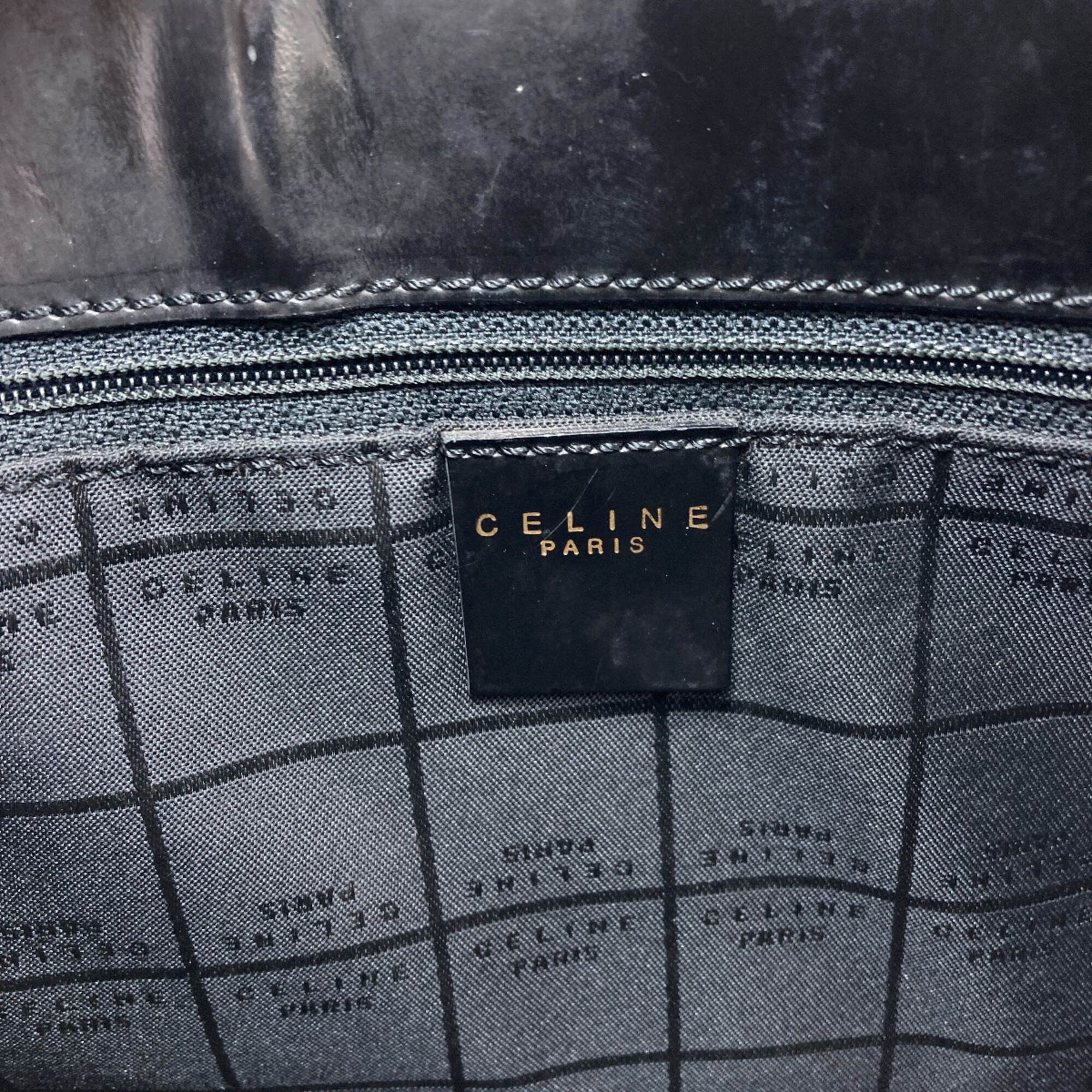 Celine Celine Macadam Tote Bag, Enamel, Women's CELINE Size ONE SIZE - 6 Thumbnail