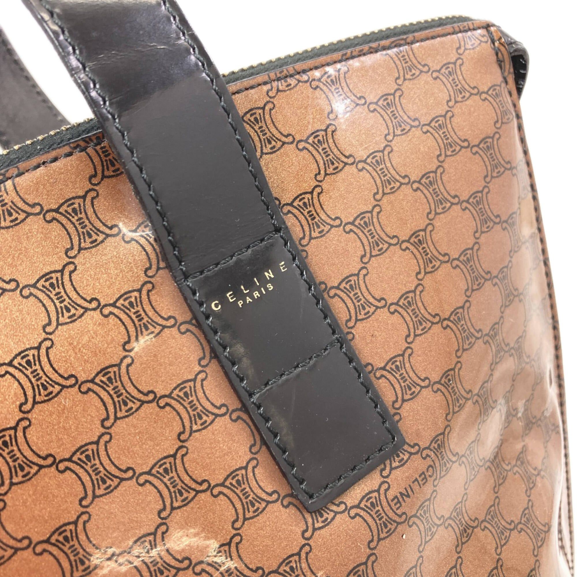 Celine Celine Macadam Tote Bag, Enamel, Women's CELINE Size ONE SIZE - 16 Thumbnail