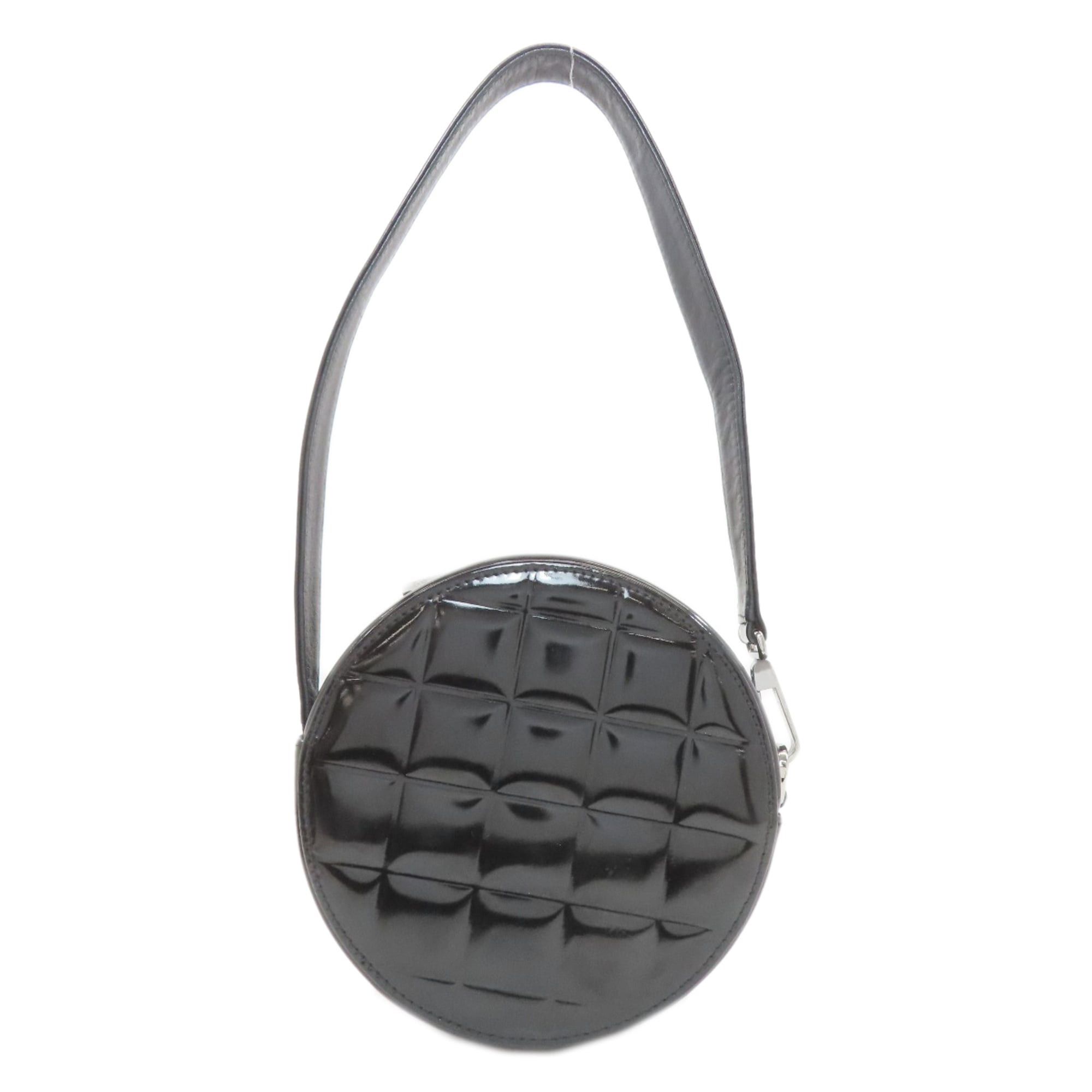 Chanel Chanel Coco Mark Silver Hardware Shoulder Bag Enamel Women's CHANEL Size ONE SIZE - 2 Thumbnail