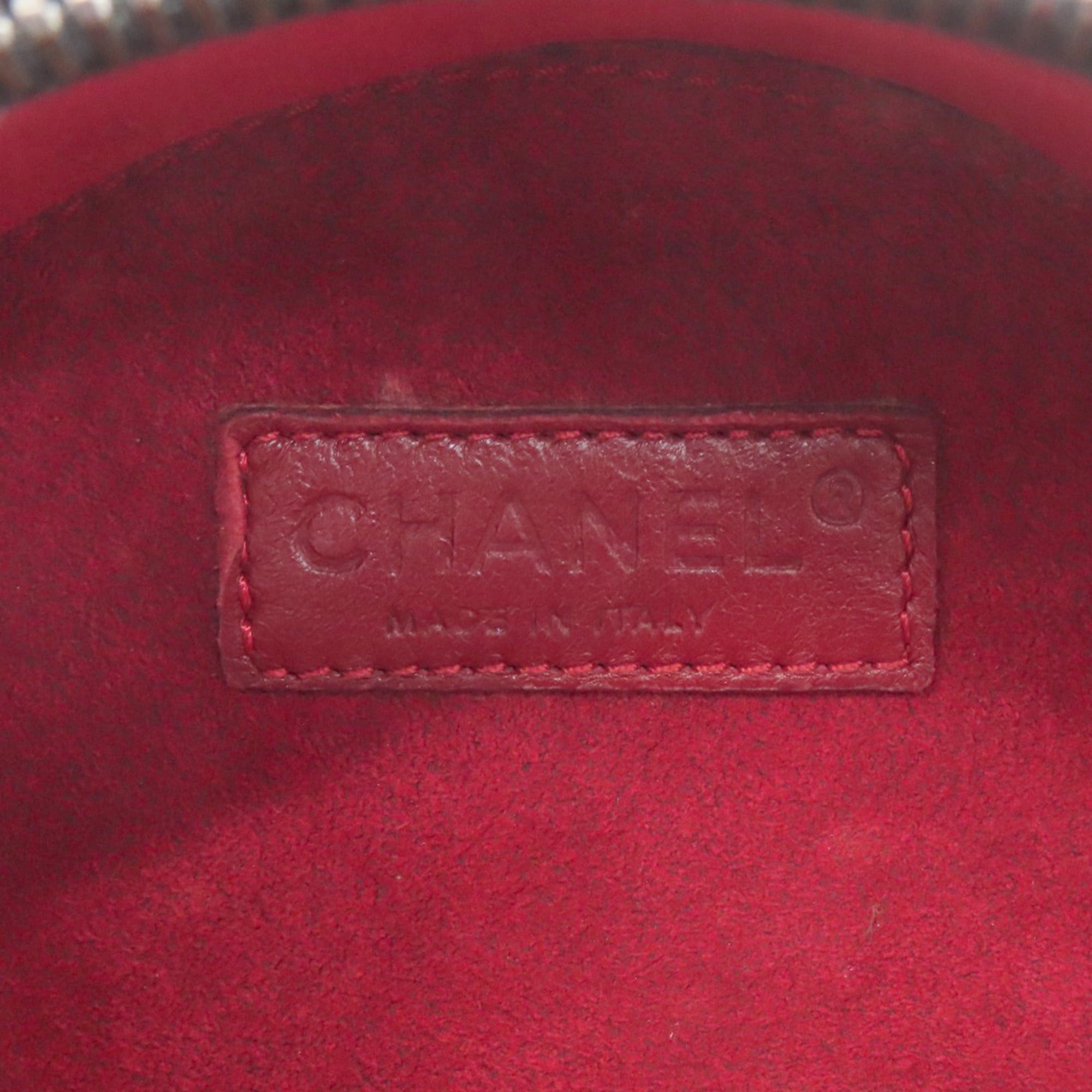 Chanel Chanel Coco Mark Silver Hardware Shoulder Bag Enamel Women's CHANEL Size ONE SIZE - 6 Thumbnail