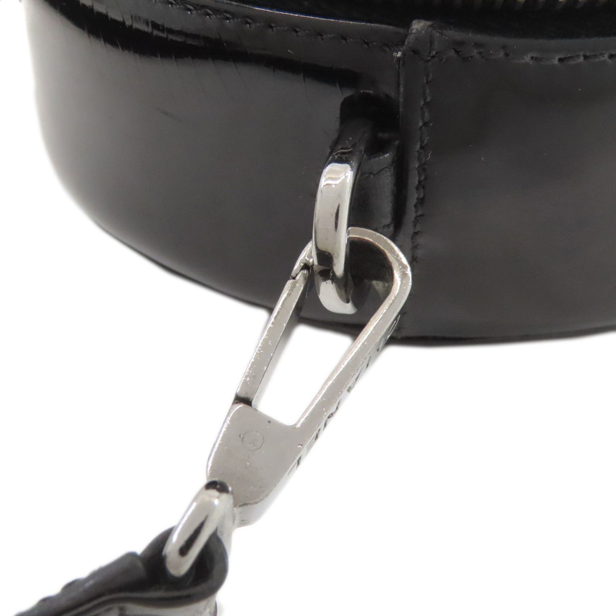 Chanel Chanel Coco Mark Silver Hardware Shoulder Bag Enamel Women's CHANEL Size ONE SIZE - 14 Thumbnail