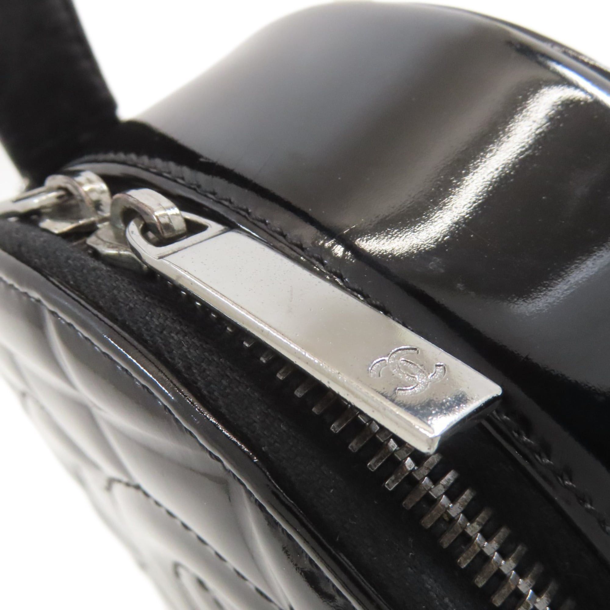Chanel Chanel Coco Mark Silver Hardware Shoulder Bag Enamel Women's CHANEL Size ONE SIZE - 12 Thumbnail