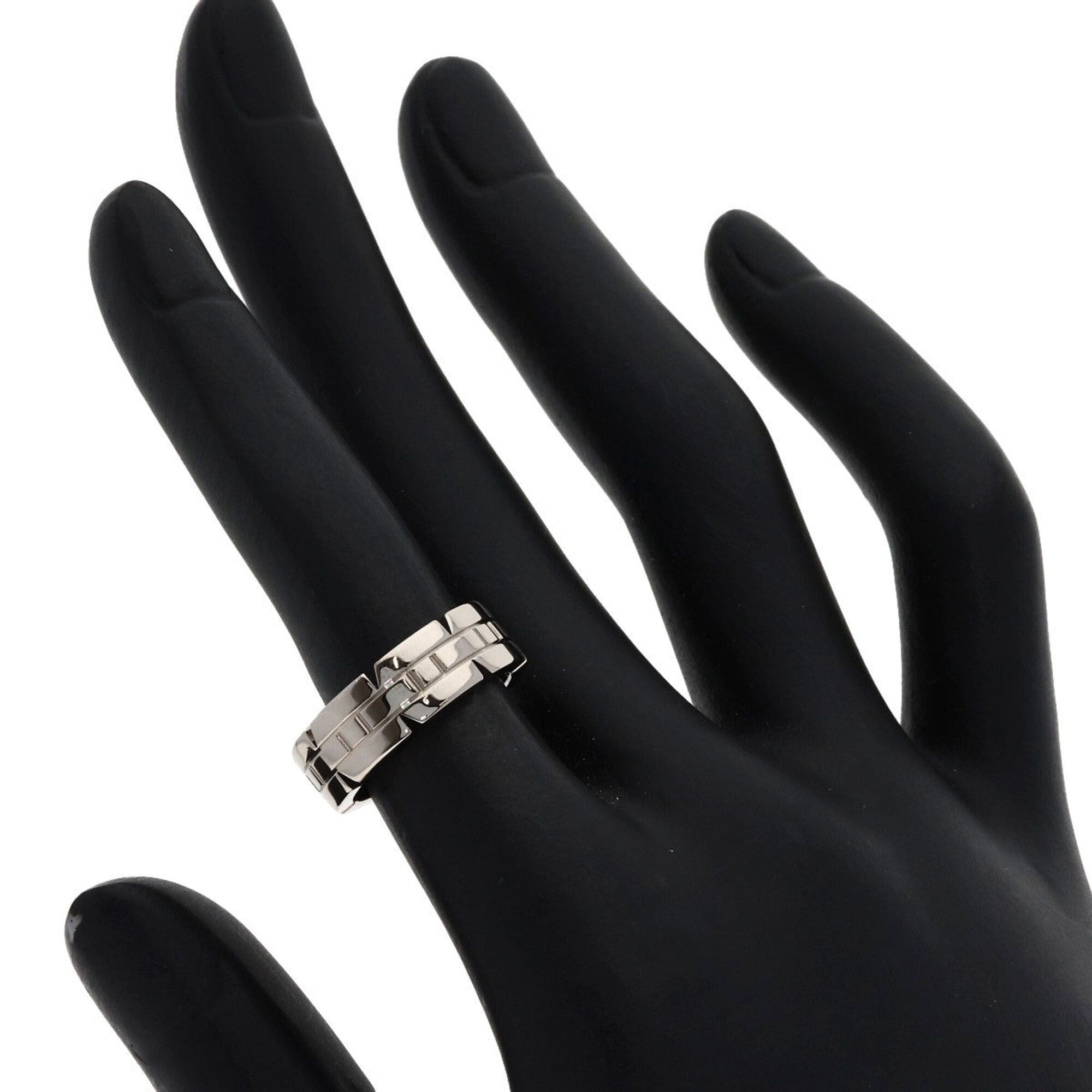 Cartier Cartier Tank Française #48 Ring, 18K White Gold, Women's, CARTIER Size ONE SIZE - 5 Thumbnail
