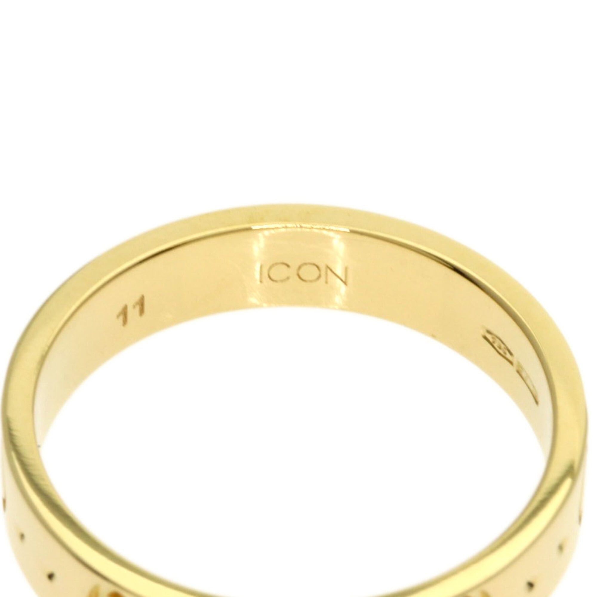 Gucci Gucci Icon #11 Ring - 18K Yellow Gold Women's GUCCI Size ONE SIZE - 4 Thumbnail