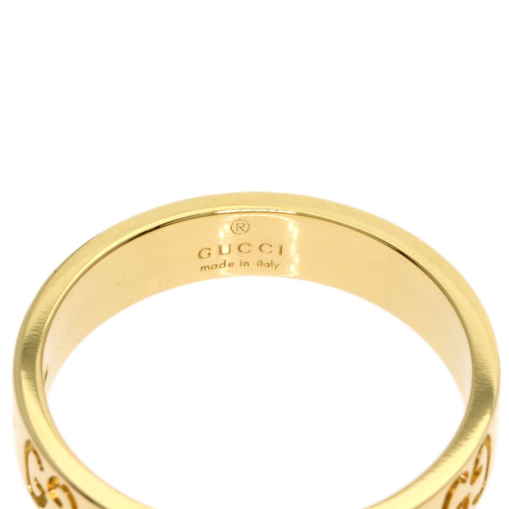 Gucci Gucci Icon #11 Ring - 18K Yellow Gold Women's GUCCI Size ONE SIZE - 5 Thumbnail