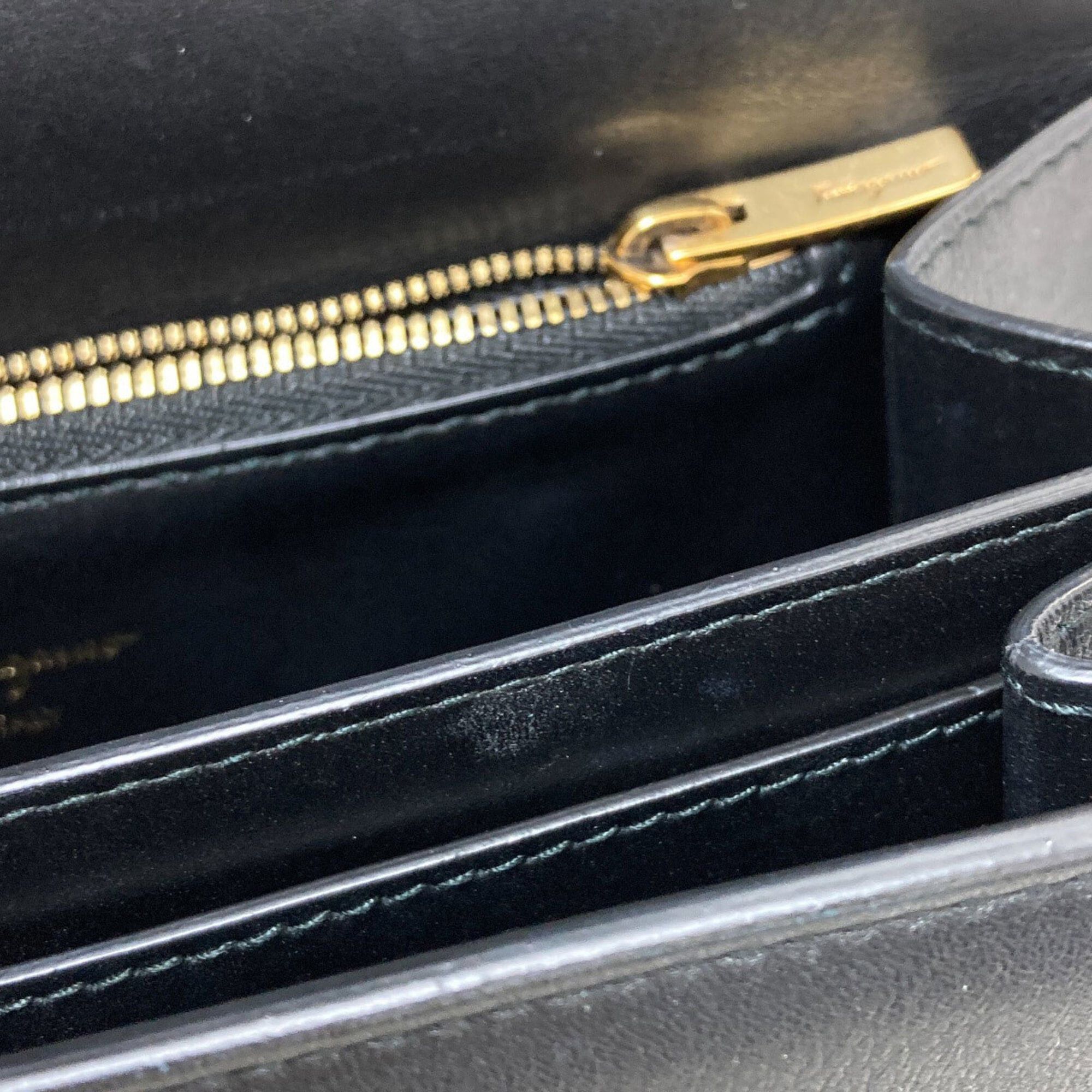 Salvatore Ferragamo Salvatore Ferragamo Gancini Hardware Long Shoulder Bag Leather Women's Size ONE SIZE - 10 Thumbnail