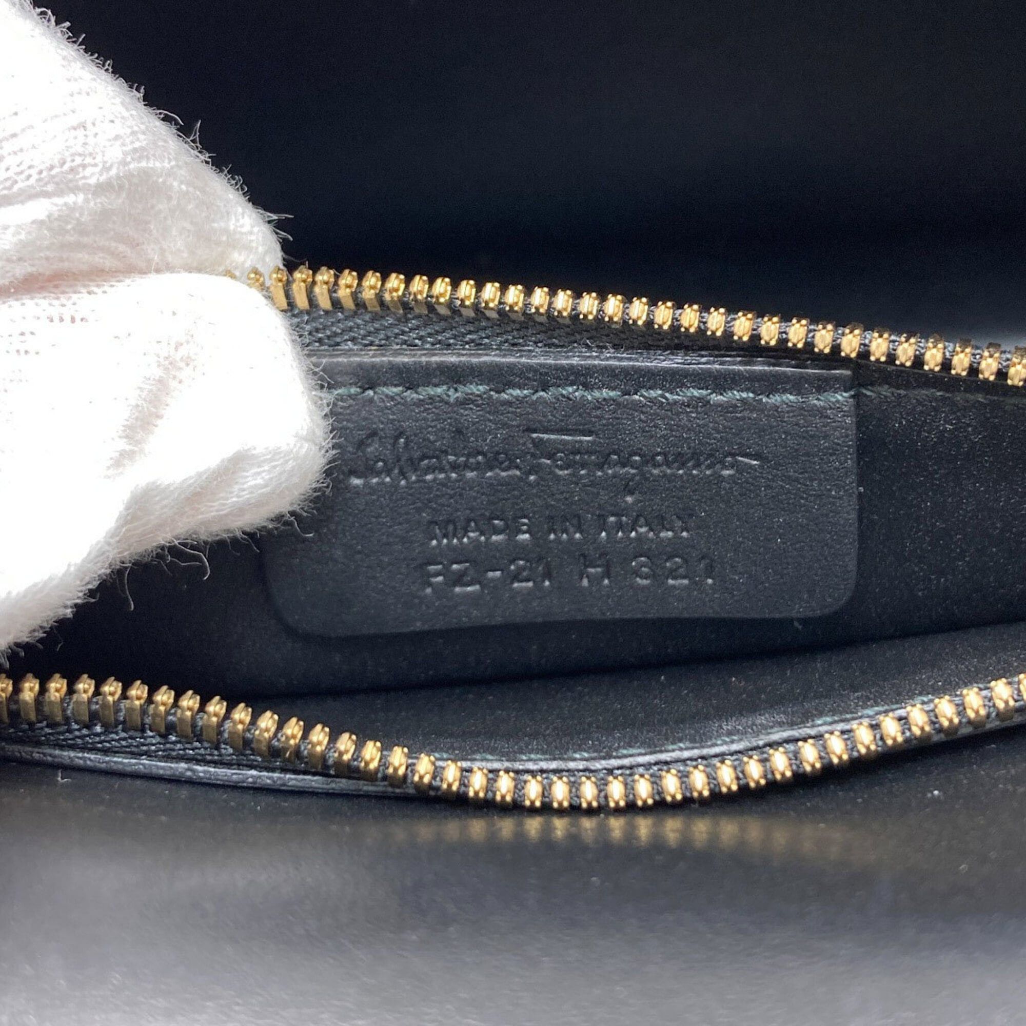 Salvatore Ferragamo Salvatore Ferragamo Gancini Hardware Long Shoulder Bag Leather Women's Size ONE SIZE - 7 Thumbnail