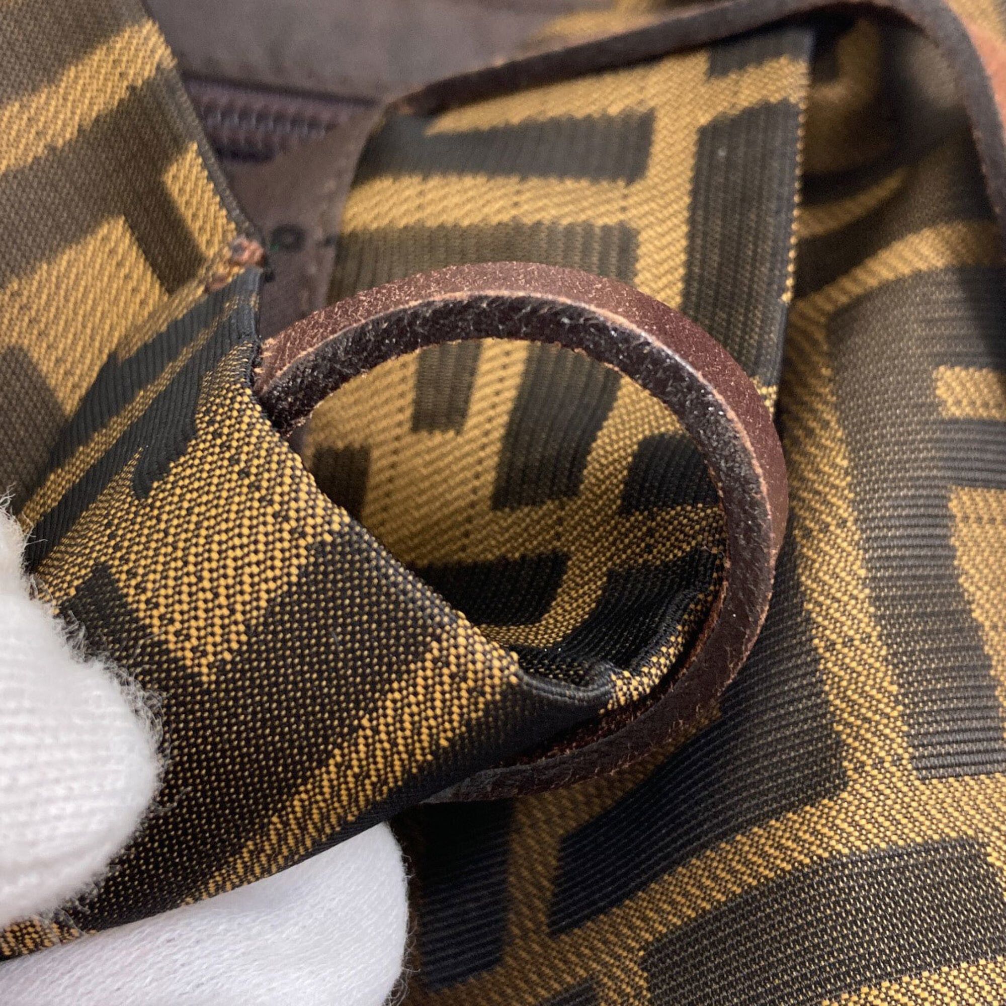 Fendi Fendi Zucca pattern canvas handbag for women FENDI Size ONE SIZE - 15 Thumbnail