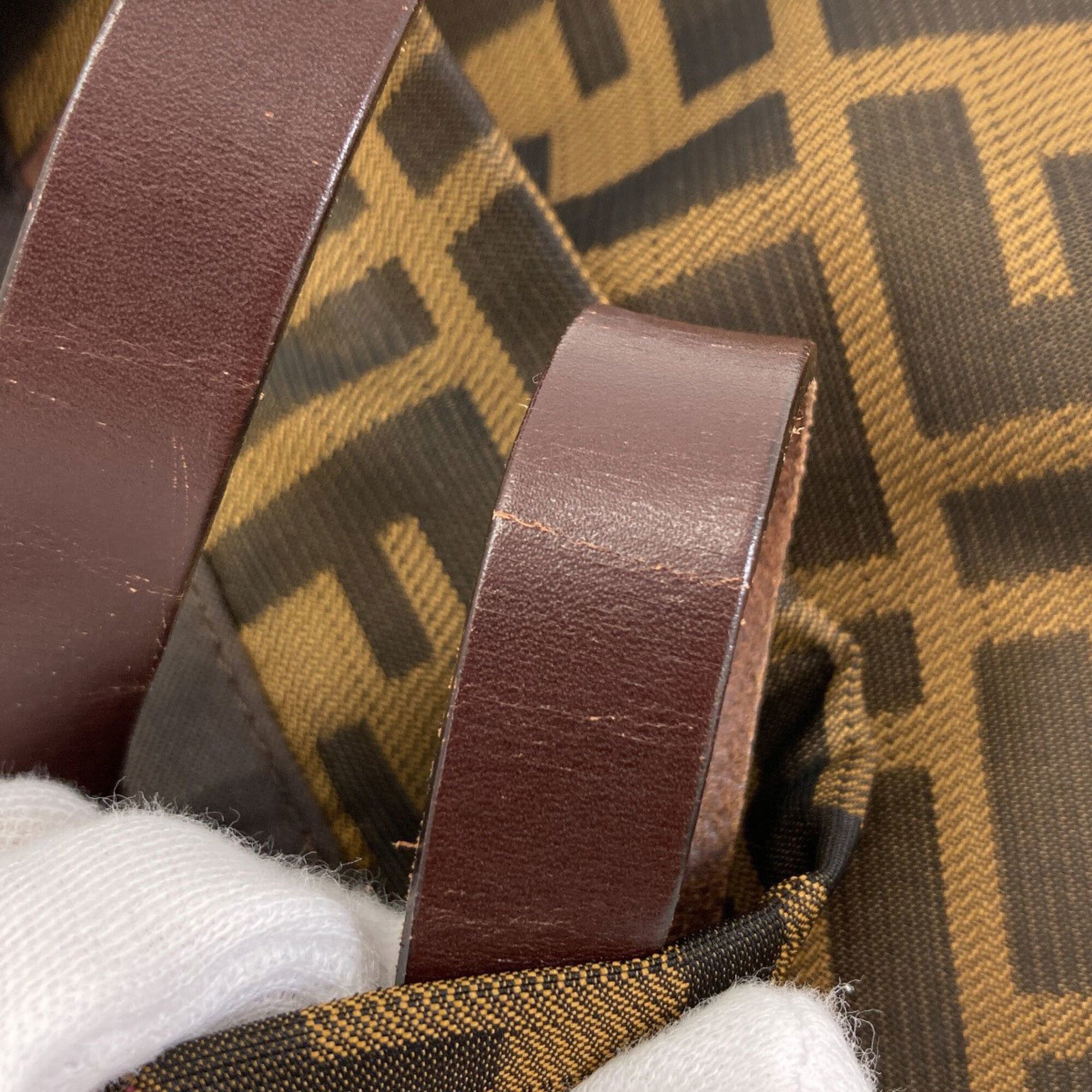 Fendi Fendi Zucca pattern canvas handbag for women FENDI Size ONE SIZE - 14 Thumbnail