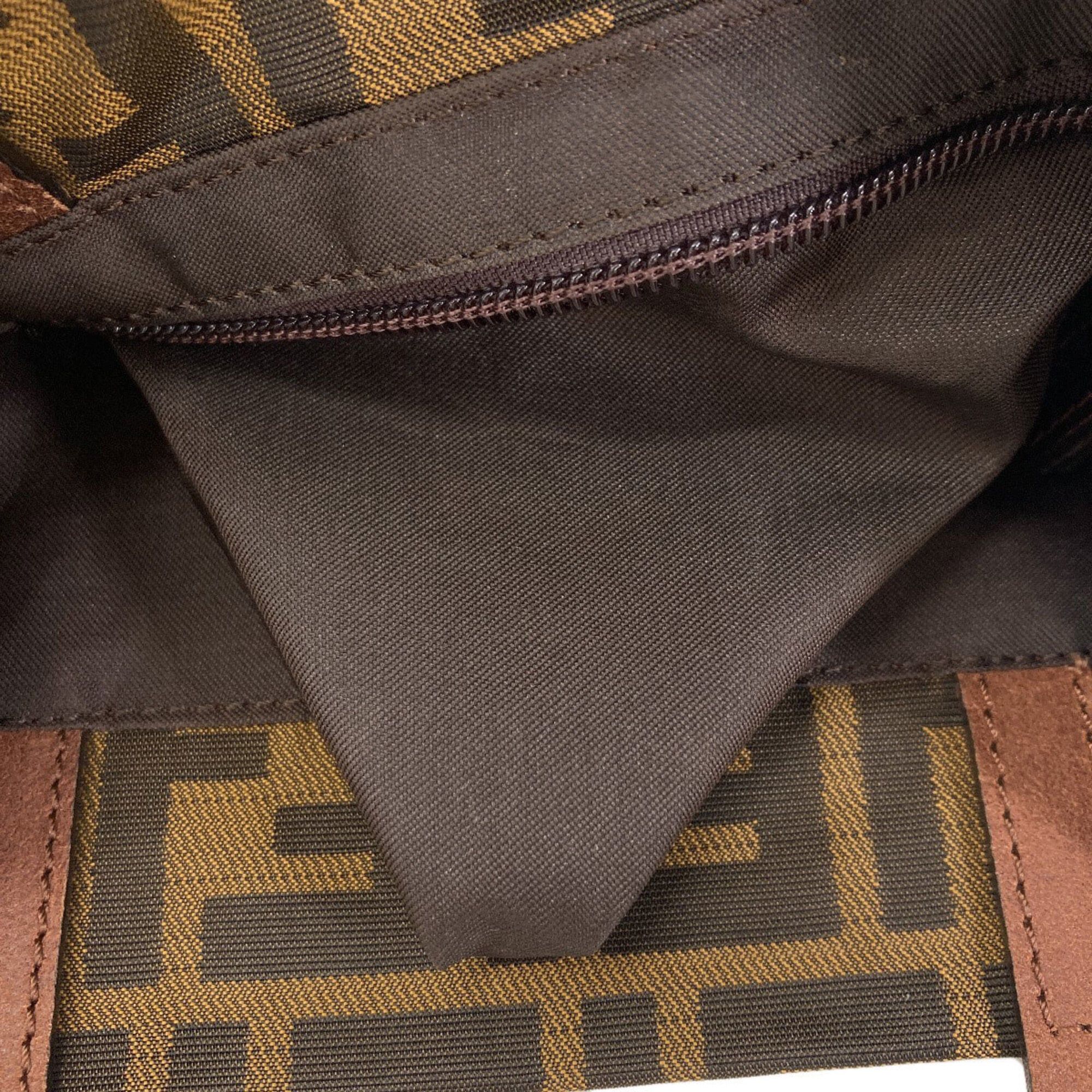 Fendi Fendi Zucca pattern canvas handbag for women FENDI Size ONE SIZE - 10 Thumbnail