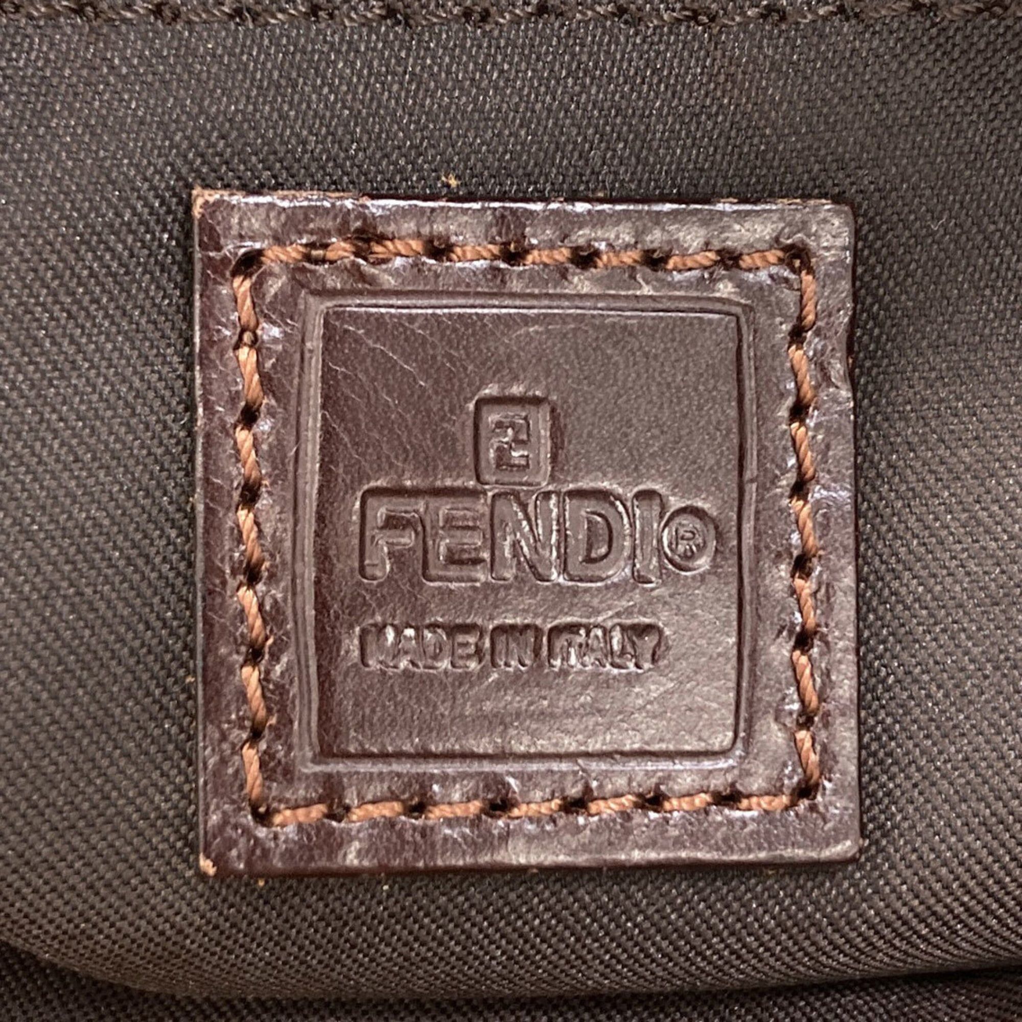 Fendi Fendi Zucca pattern canvas handbag for women FENDI Size ONE SIZE - 6 Thumbnail
