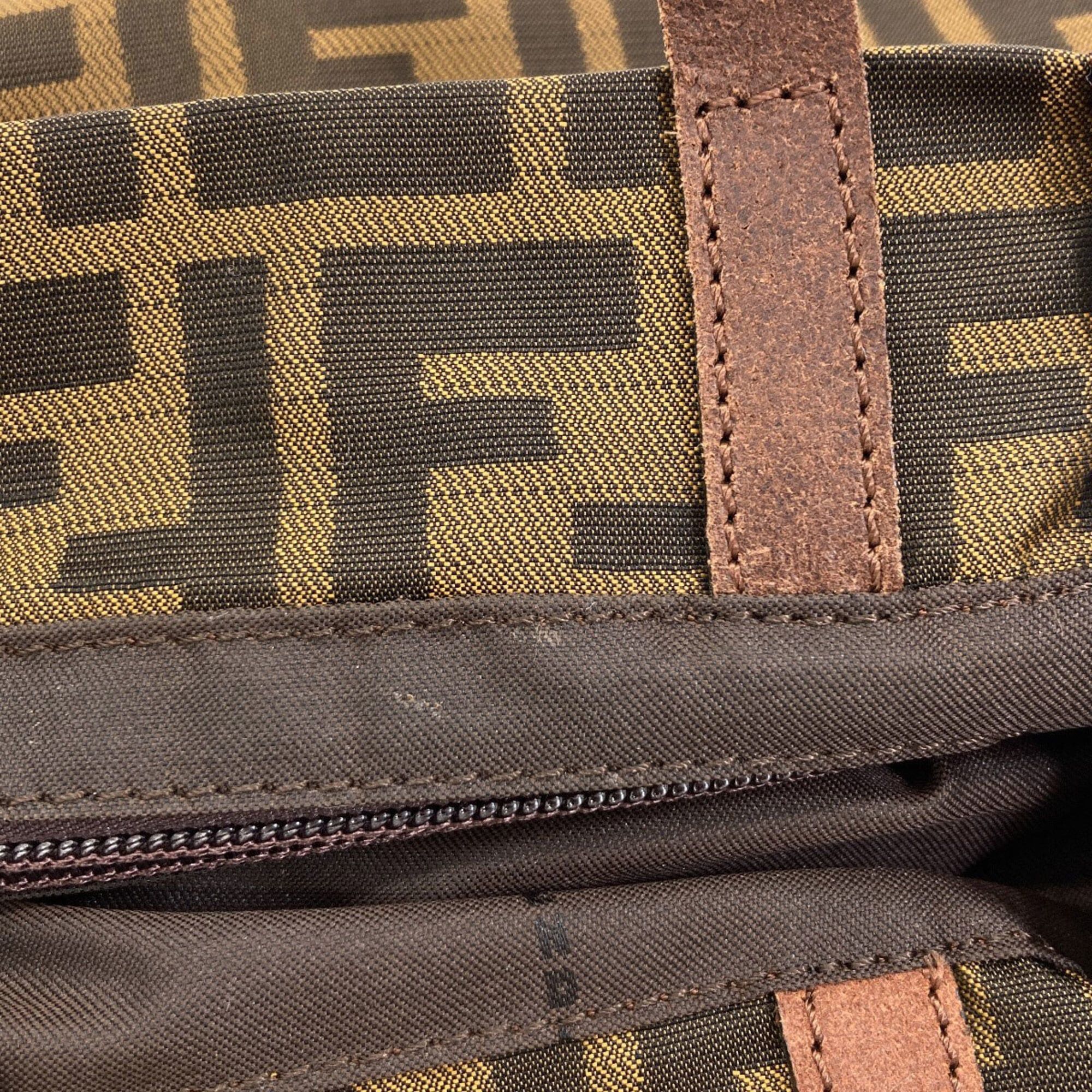 Fendi Fendi Zucca pattern canvas handbag for women FENDI Size ONE SIZE - 9 Thumbnail