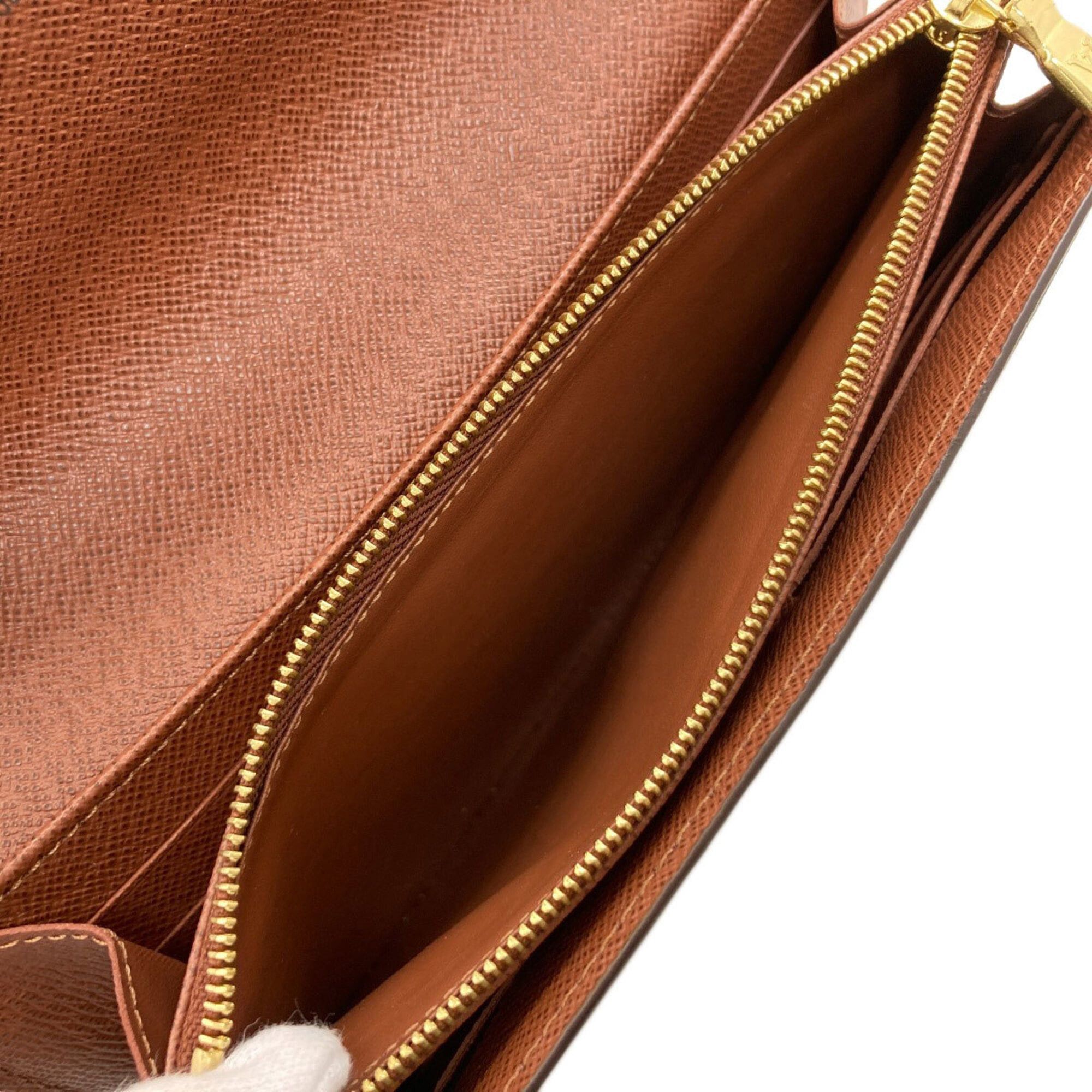 Louis Vuitton Louis Vuitton M60531 Portefeuille Sarah Long Wallet, Monogram Canvas, Women's LOUIS VUITTON Size ONE SIZE - 6 Thumbnail