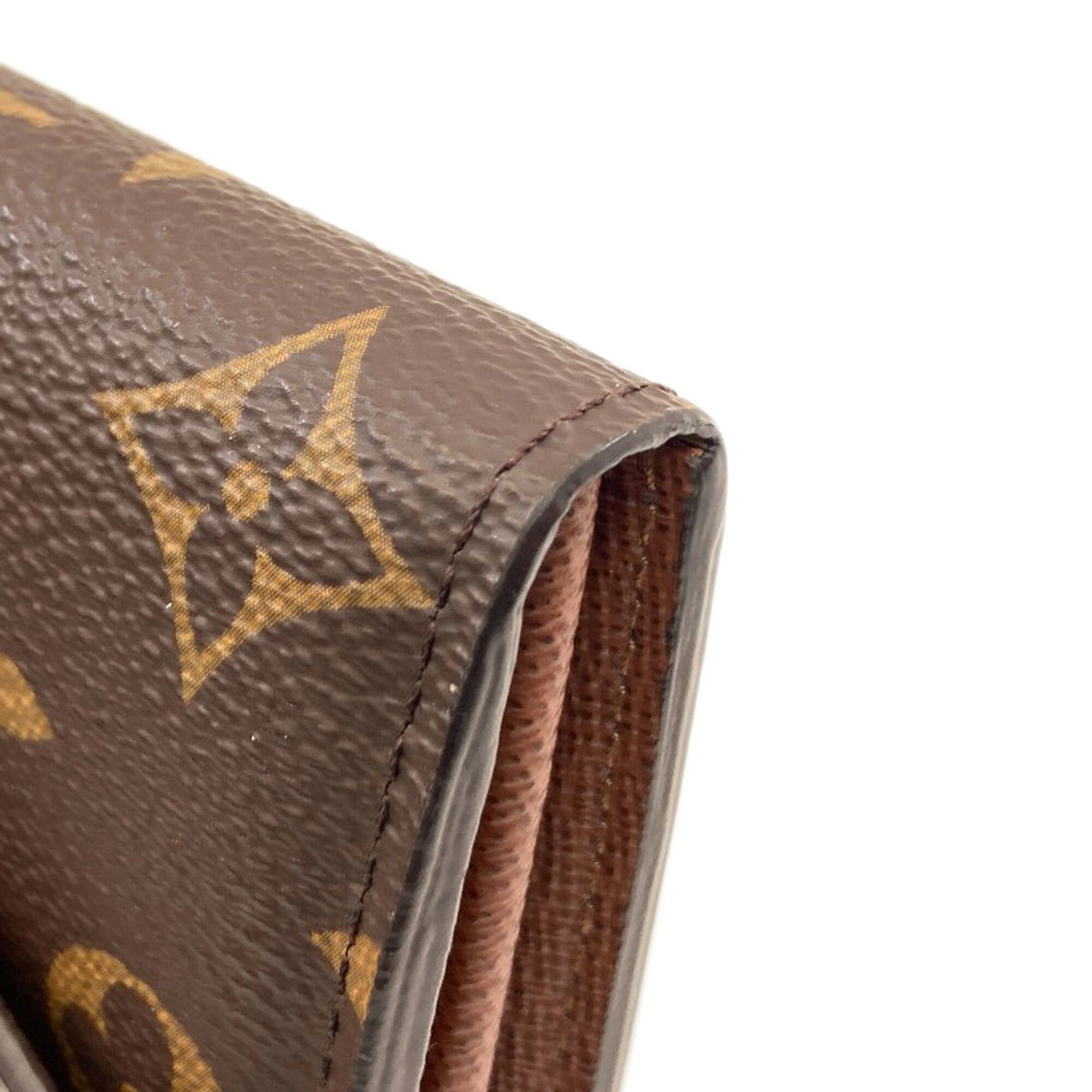 Louis Vuitton Louis Vuitton M60531 Portefeuille Sarah Long Wallet, Monogram Canvas, Women's LOUIS VUITTON Size ONE SIZE - 19 Thumbnail