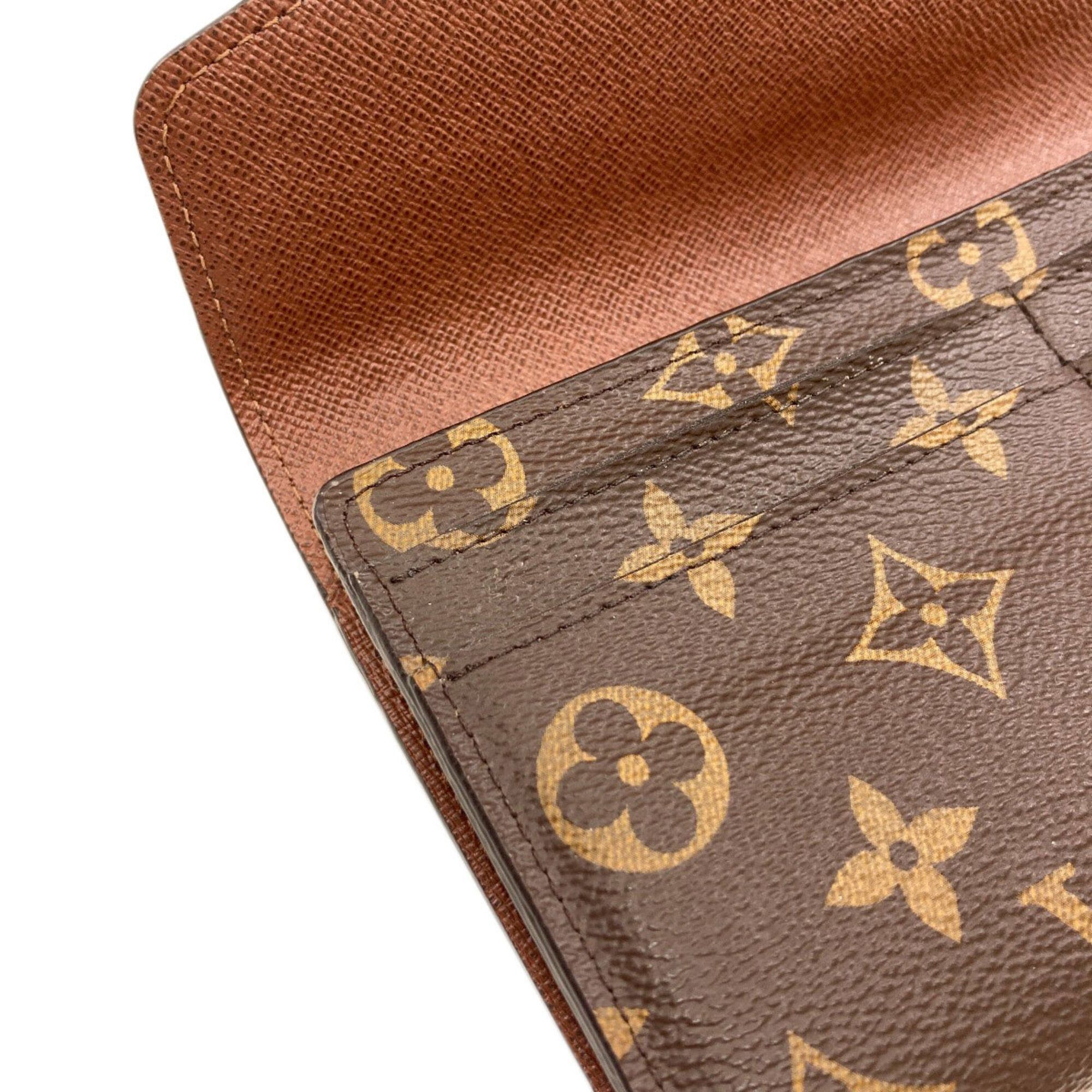 Louis Vuitton Louis Vuitton M60531 Portefeuille Sarah Long Wallet, Monogram Canvas, Women's LOUIS VUITTON Size ONE SIZE - 14 Thumbnail
