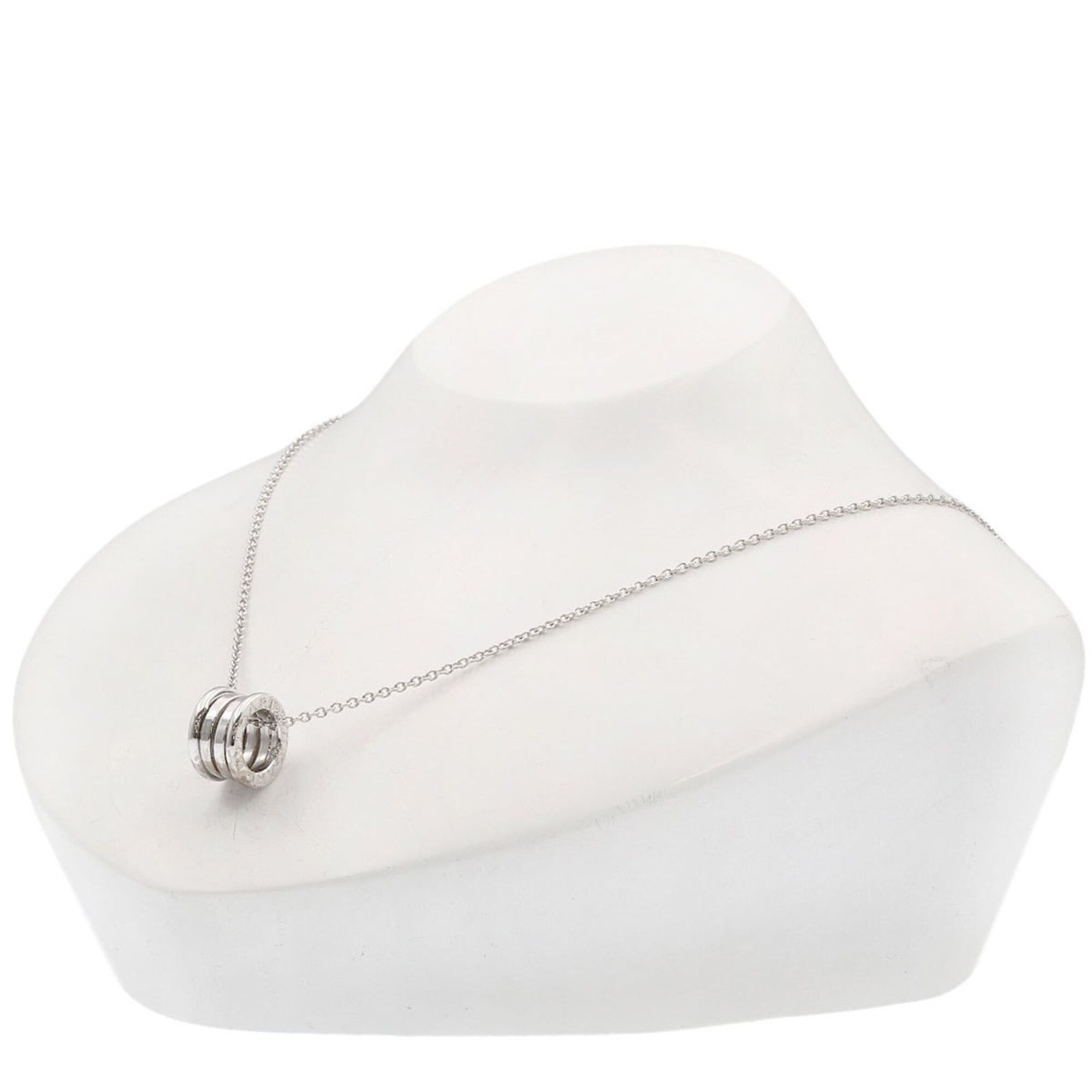 Bvlgari BVLGARI B-zero1 Necklace, 18K White Gold, Women's Size ONE SIZE - 6 Thumbnail