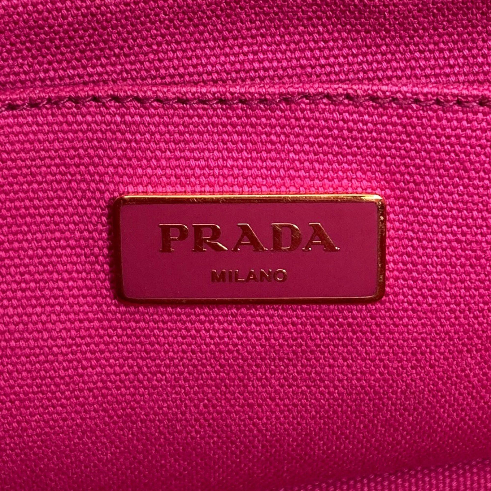 Prada Prada Canapa handbag, canvas, women's. Size ONE SIZE - 6 Thumbnail