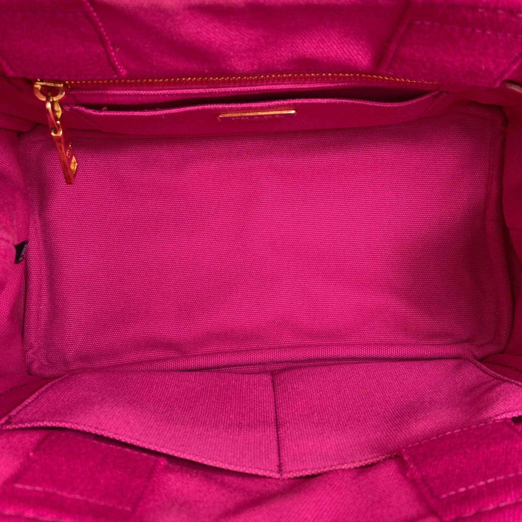 Prada Prada Canapa handbag, canvas, women's. Size ONE SIZE - 5 Thumbnail
