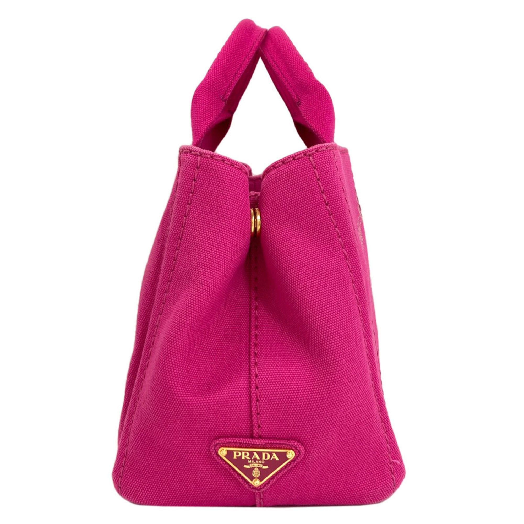 Prada Prada Canapa handbag, canvas, women's. Size ONE SIZE - 3 Thumbnail