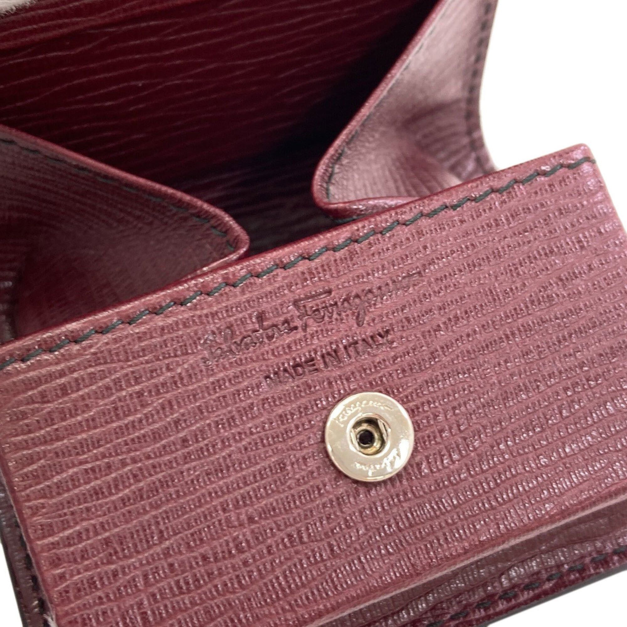 Salvatore Ferragamo Salvatore Ferragamo Gancini hardware coin case, leather, women's. Size ONE SIZE - 5 Thumbnail
