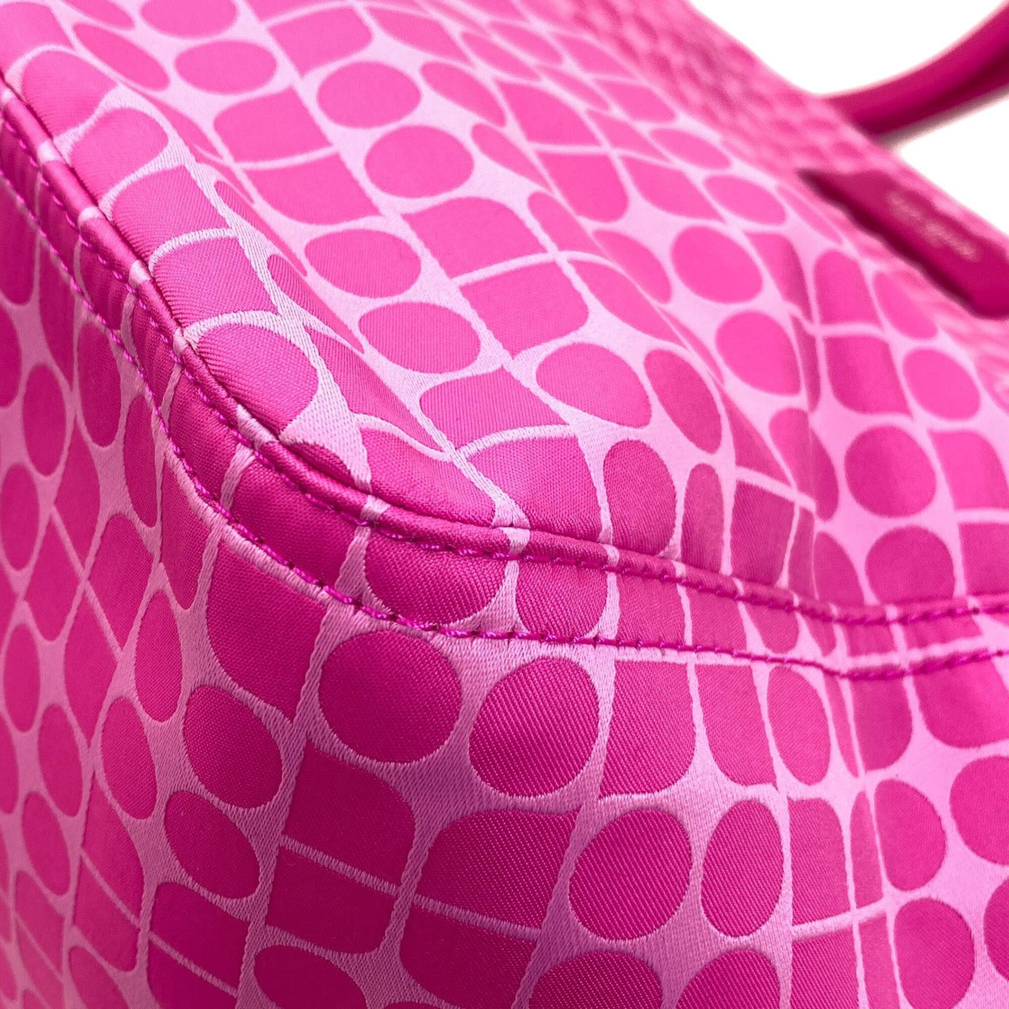 Kate Spade Kate Spade Noel Jacquard Large Tote Bag, Polyester/Leather, Women's Size ONE SIZE - 9 Thumbnail