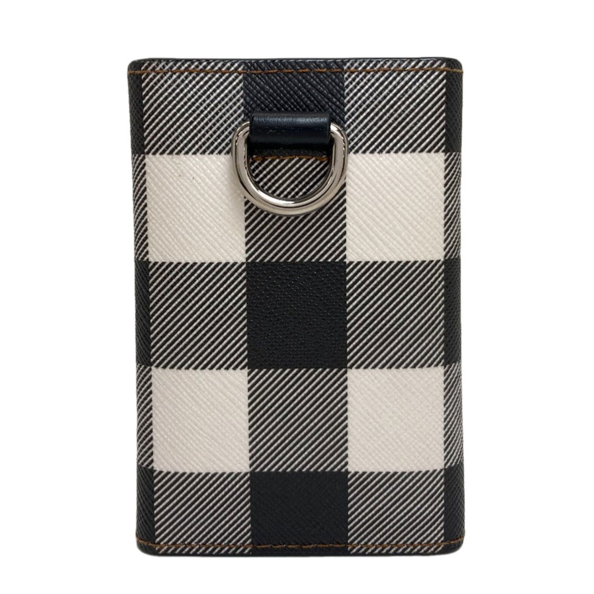 Burberry Burberry Check Key Case PVC Women's BURBERRY Size ONE SIZE - 2 Thumbnail