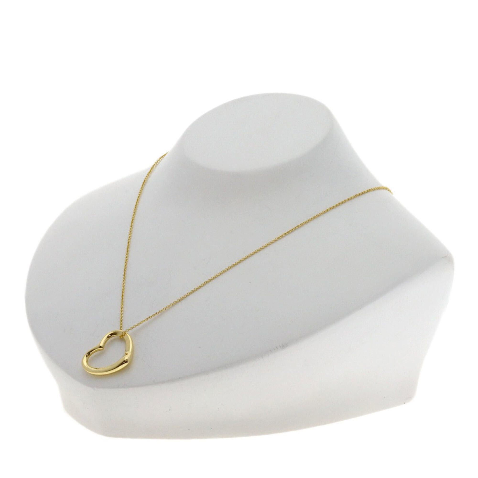Tiffany & Co. Tiffany & Co. Open Heart Necklace, 18K Yellow Gold, Women's. Size ONE SIZE - 4 Thumbnail