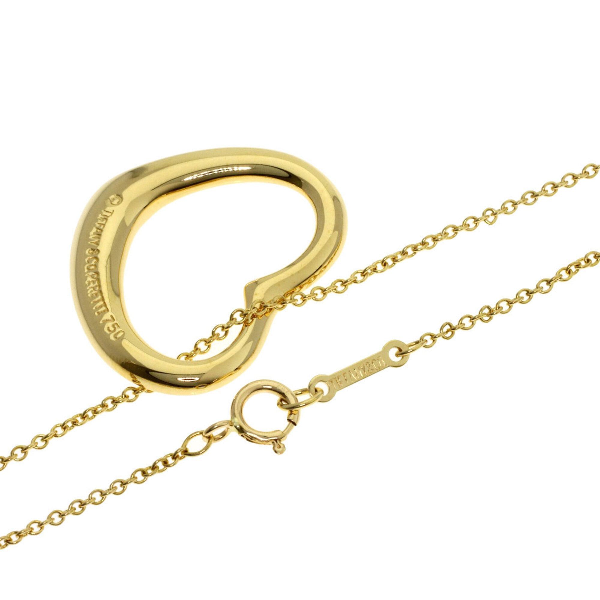 Tiffany & Co. Tiffany & Co. Open Heart Necklace, 18K Yellow Gold, Women's. Size ONE SIZE - 2 Thumbnail