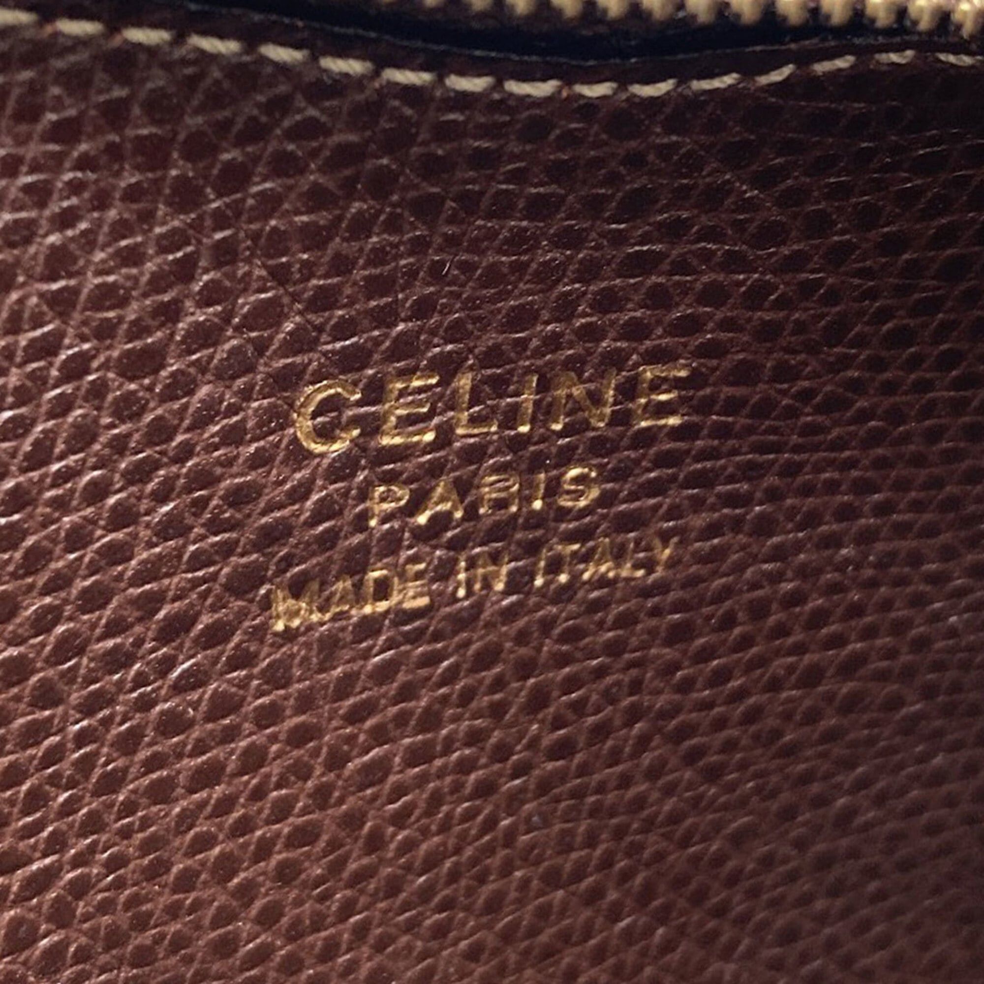 Celine Celine autumn leaves motif coin case, leather, women's. Size ONE SIZE - 5 Thumbnail