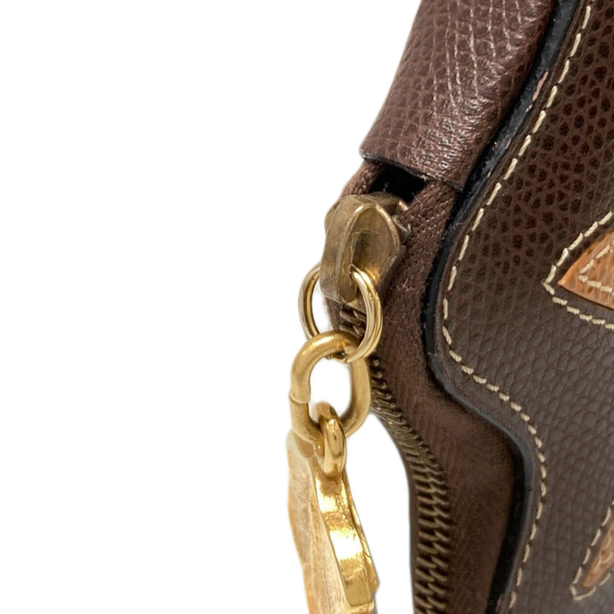 Celine Celine autumn leaves motif coin case, leather, women's. Size ONE SIZE - 9 Thumbnail