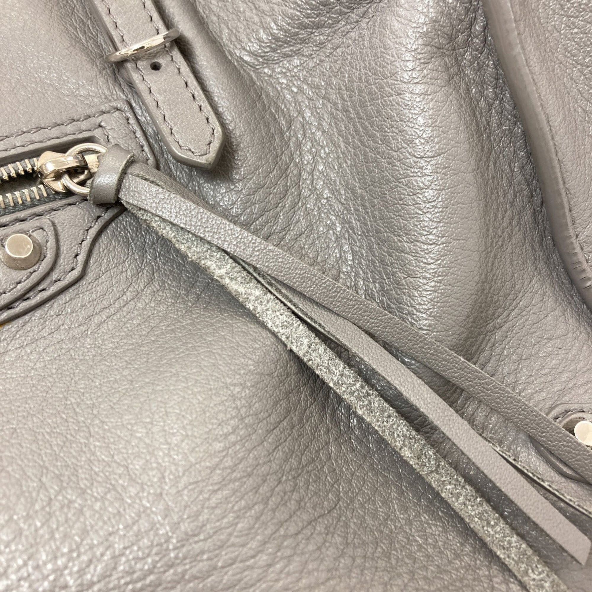 Balenciaga Balenciaga 370926 Paper 2-Way Handbag Leather Women's BALENCIAGA Size ONE SIZE - 14 Thumbnail